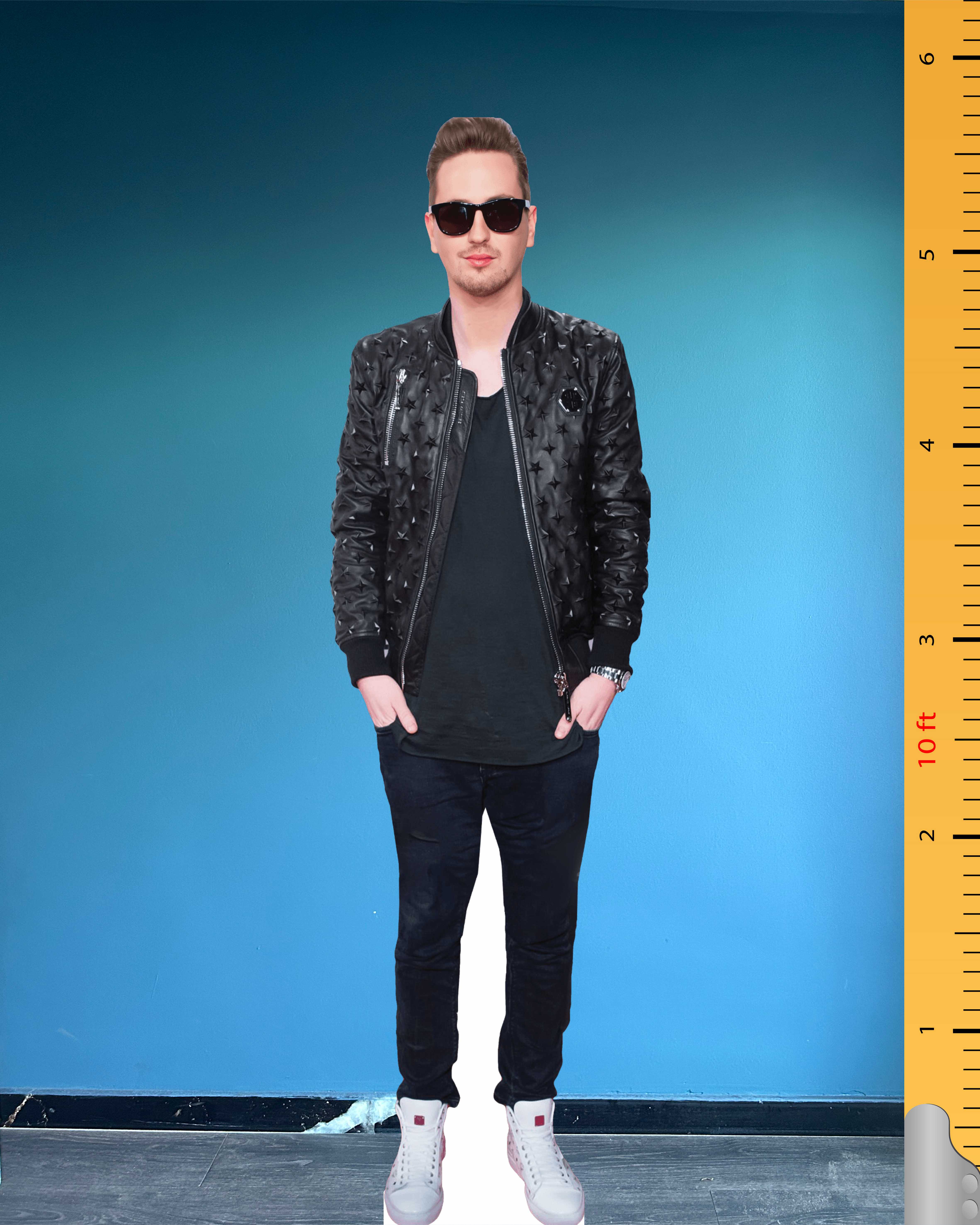 Robin Schulz Life Size Cardboard Cutout Model Plastic Standee Celebrity Cutouts 