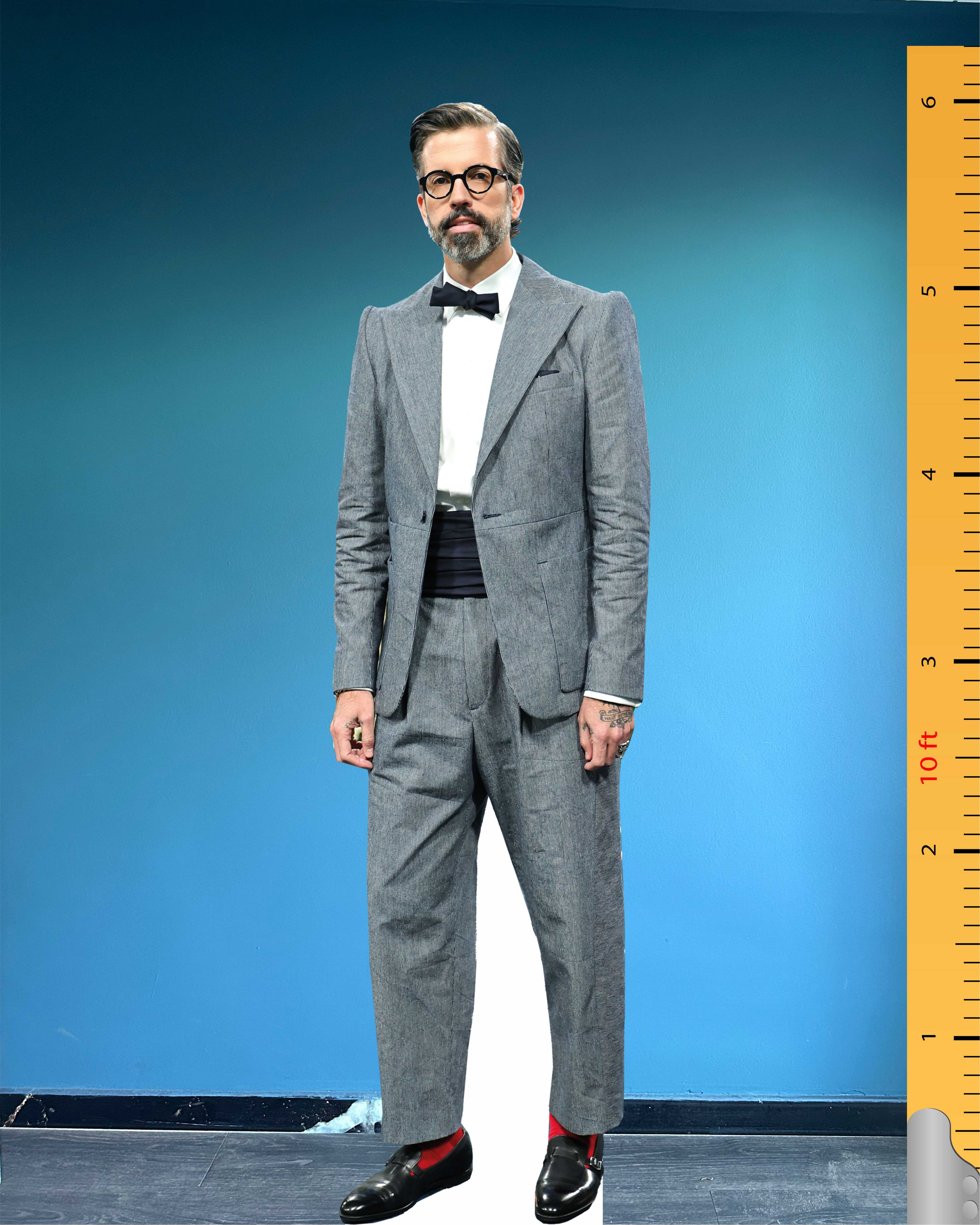 Will Welch Cardboard Cutout Model Life Size Plastic Standee Model