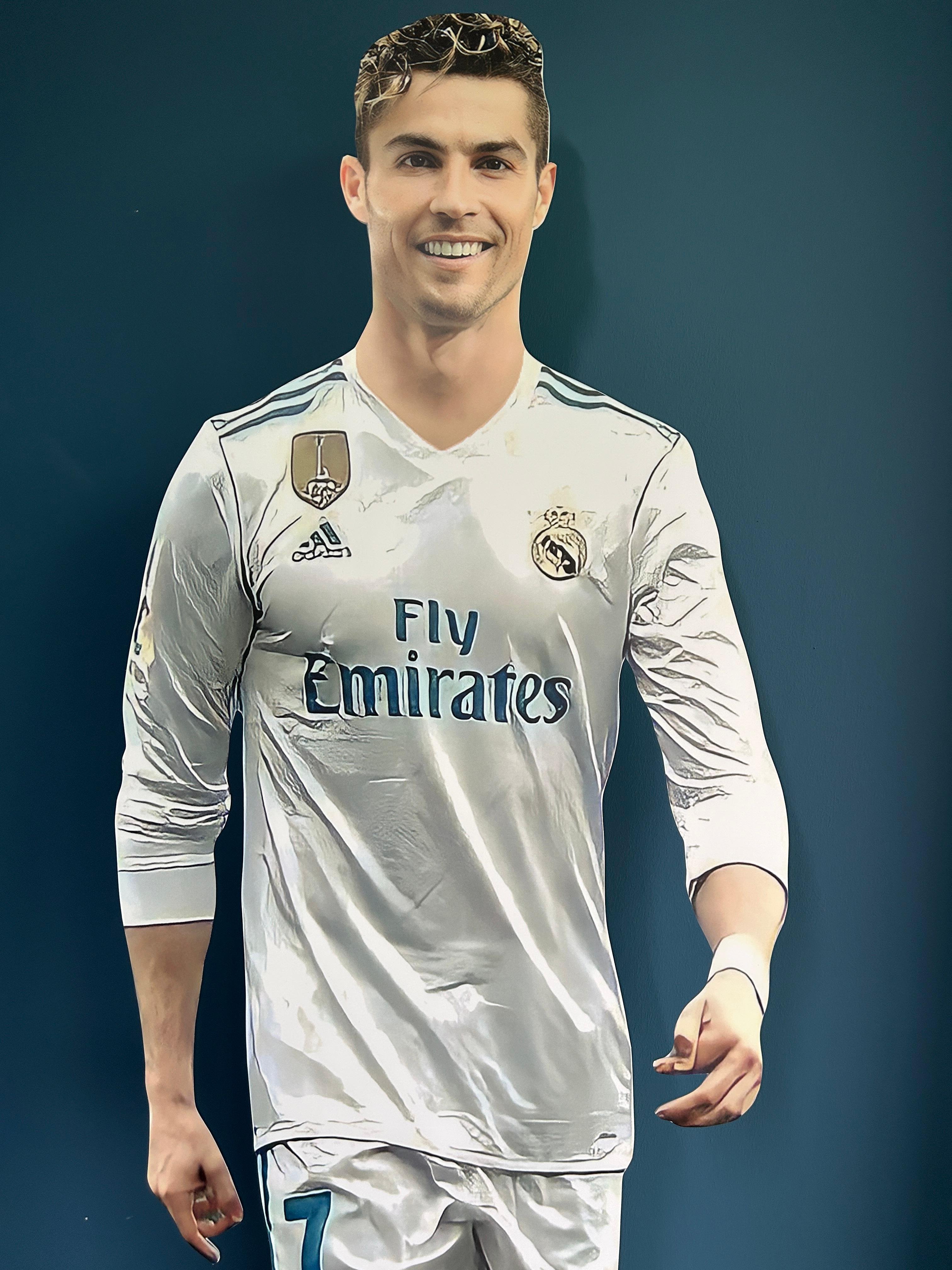 Cristiano Ronaldo Portugal Jersey Lifesize Cardboard Cutout Standee