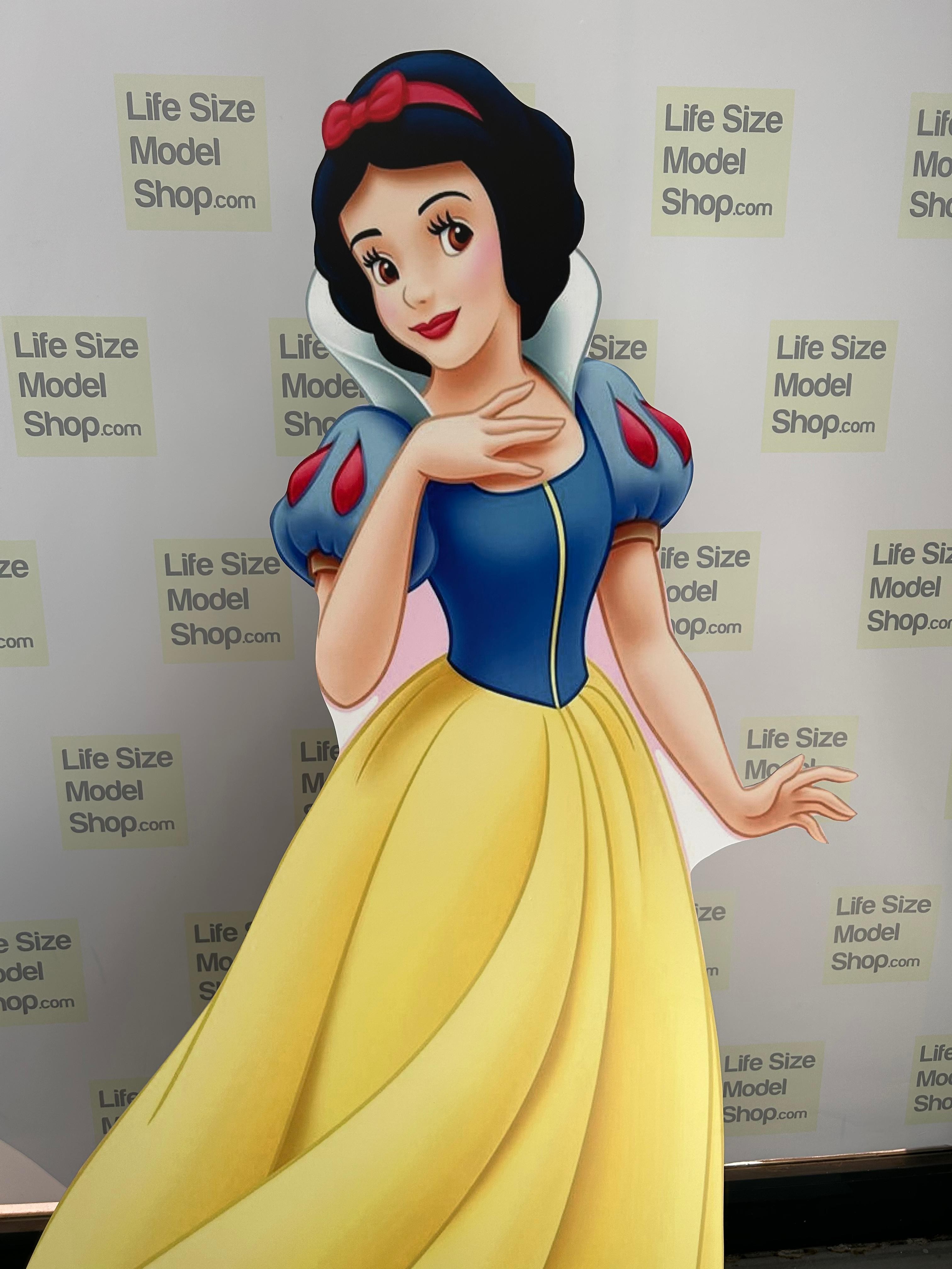 Snow White Cardboard Cutout Model Girl's Birthday Decor Model Figure