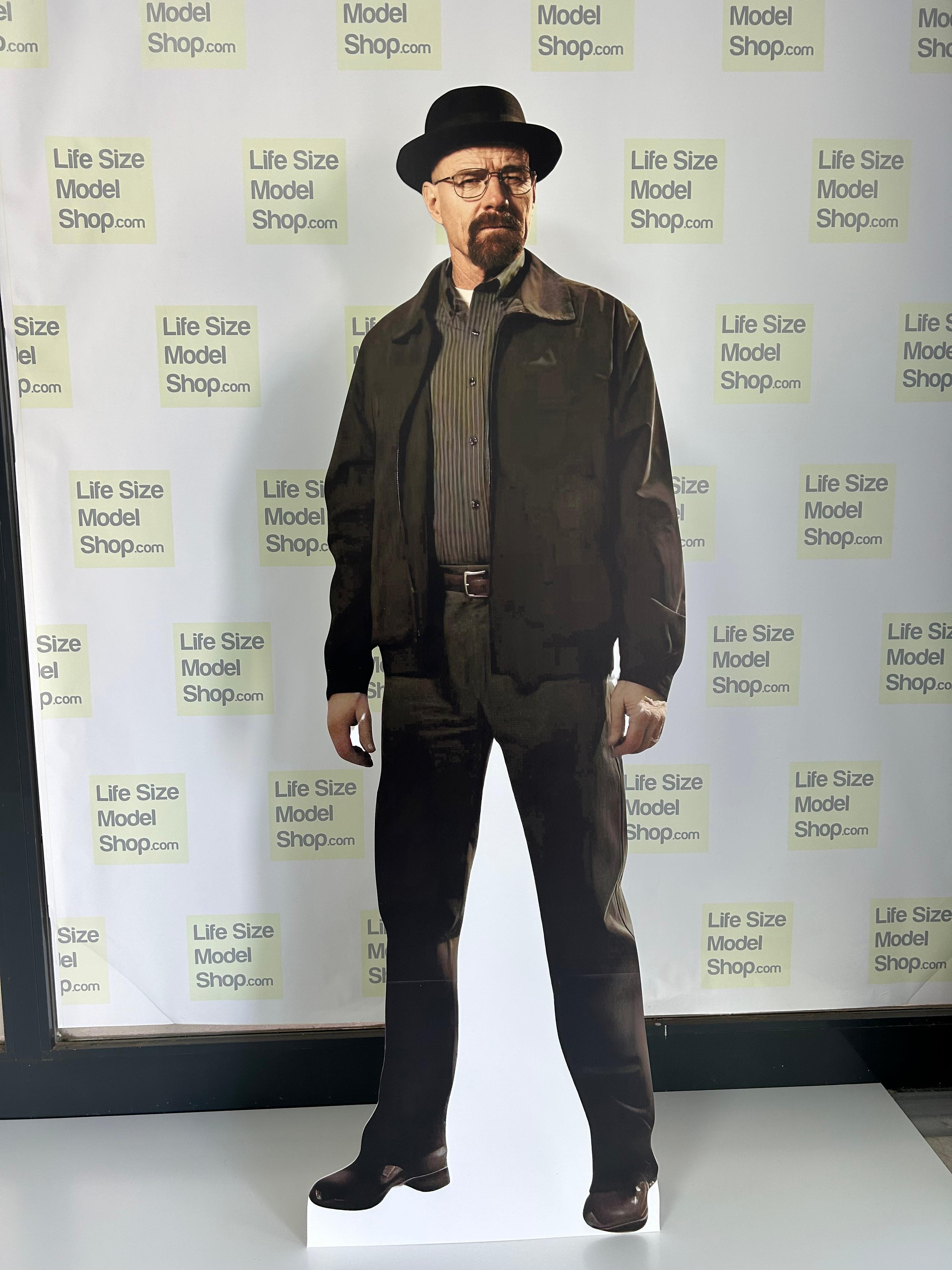 Modèle de découpe en carton Heisenberg Maquette de personnage du film Breaking Bad Modèle de figurine