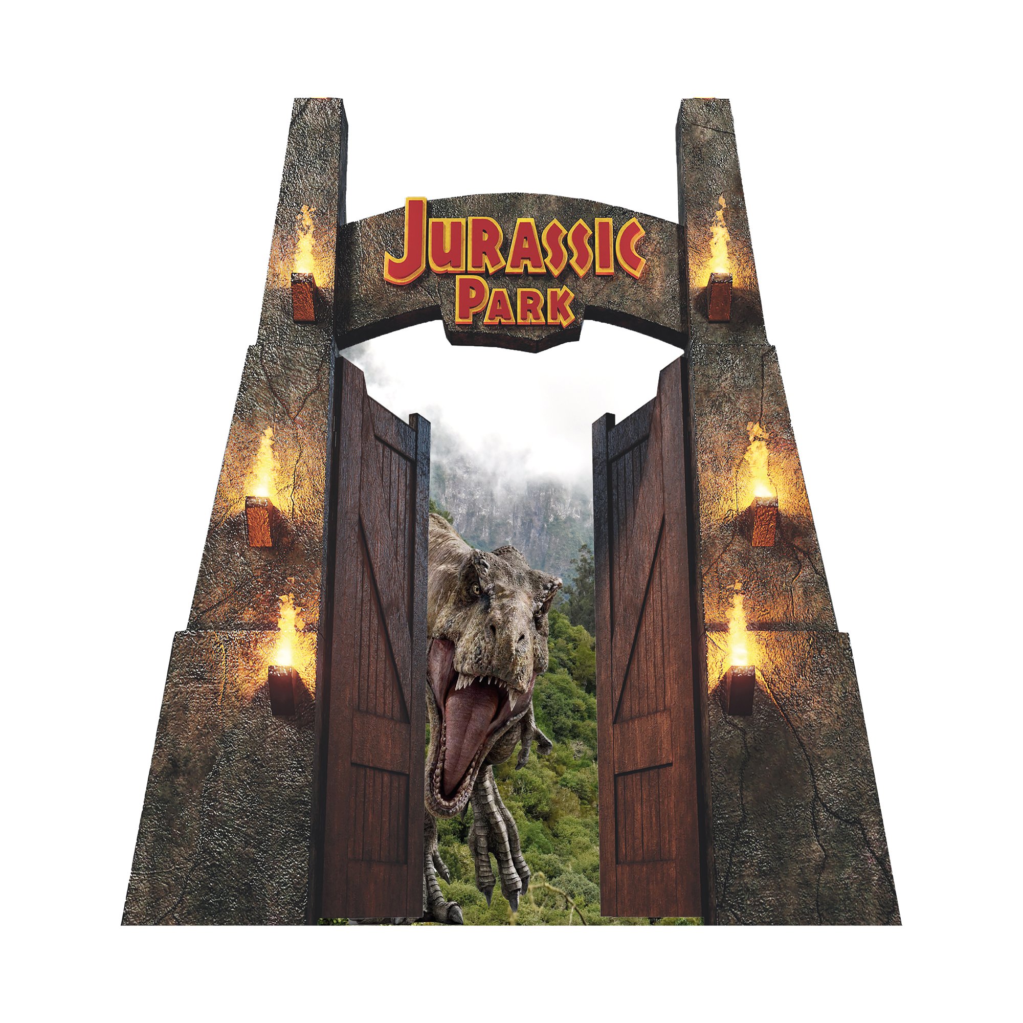 Jurassic Park Themed Printed Standing Background Board Organization Board Decor Board Birthday Decor