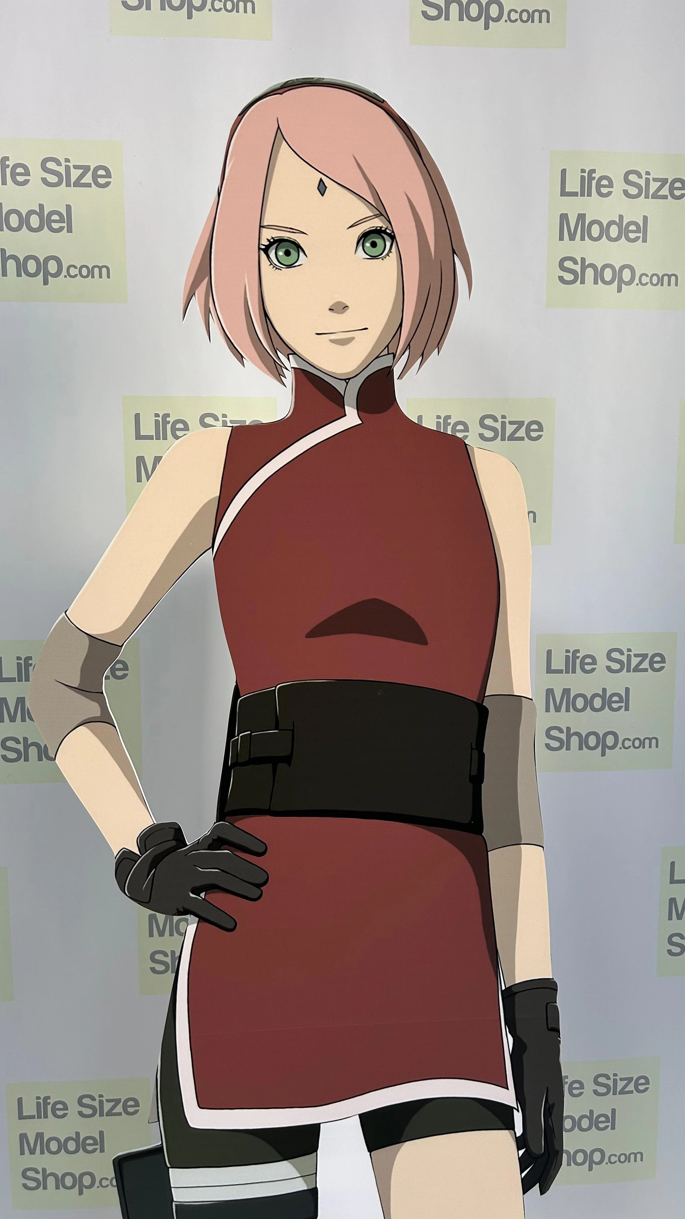 🌸 Sakura Haruno Cardboard Cutout Standee – Naruto Anime Character Figure