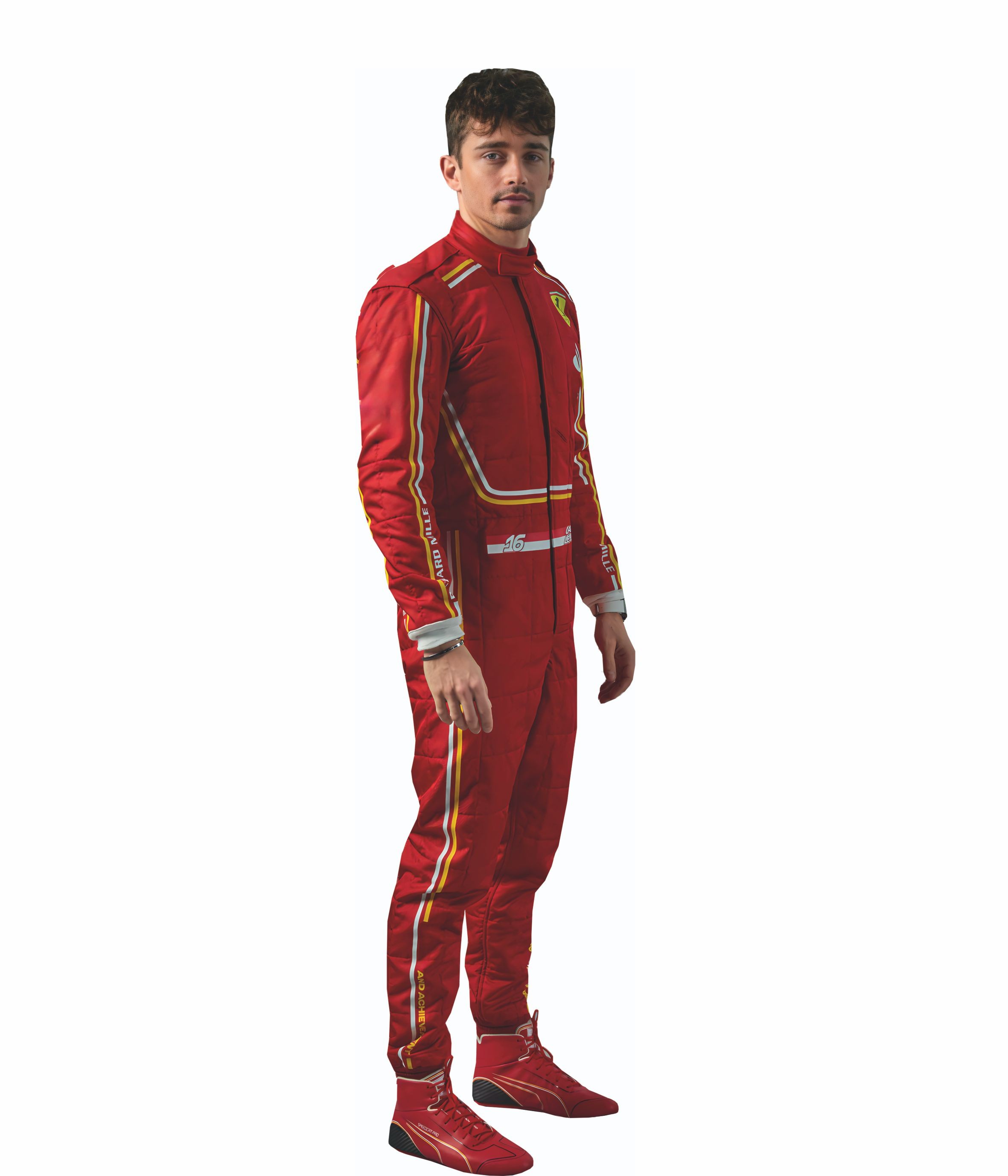 Charles Leclerc Maketi F1 Pilotu Charles Yarış Arabası Sürücüsü