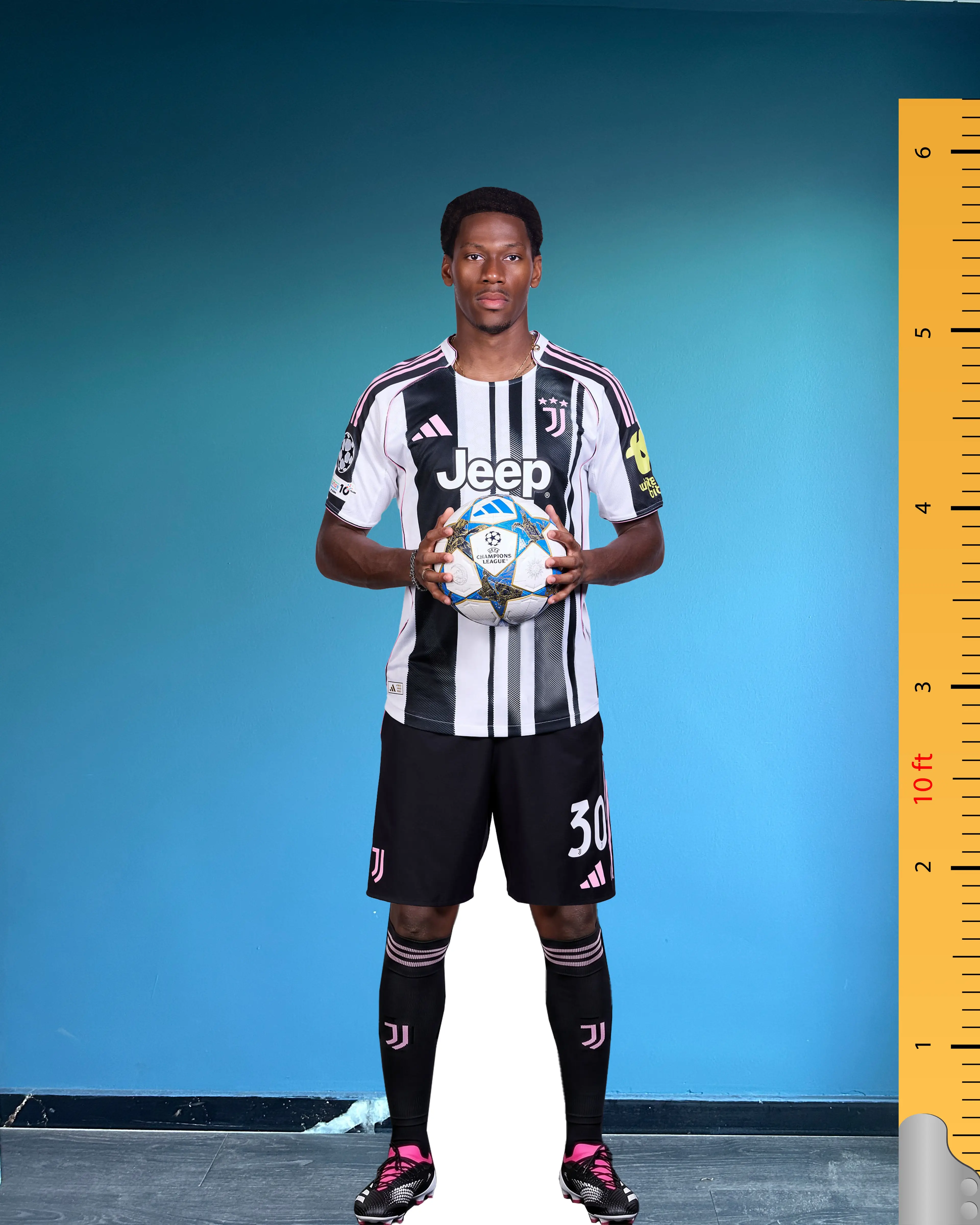 Jonathan David Life Size Cardboard Cutout Model | Juventus FC