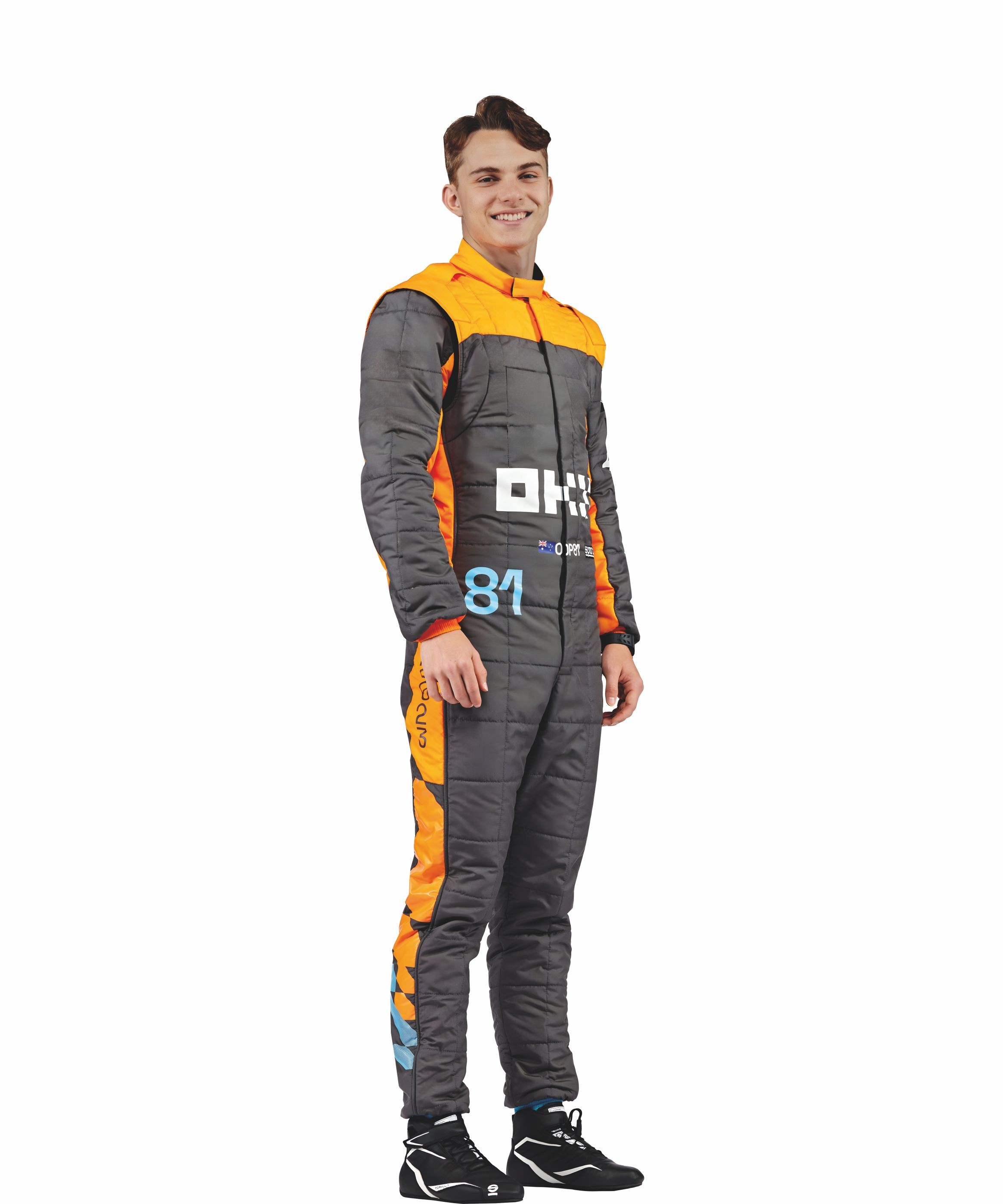 Oscar Piastri Cutout Standee Life Size Model Oscar Race Car Driver Figur