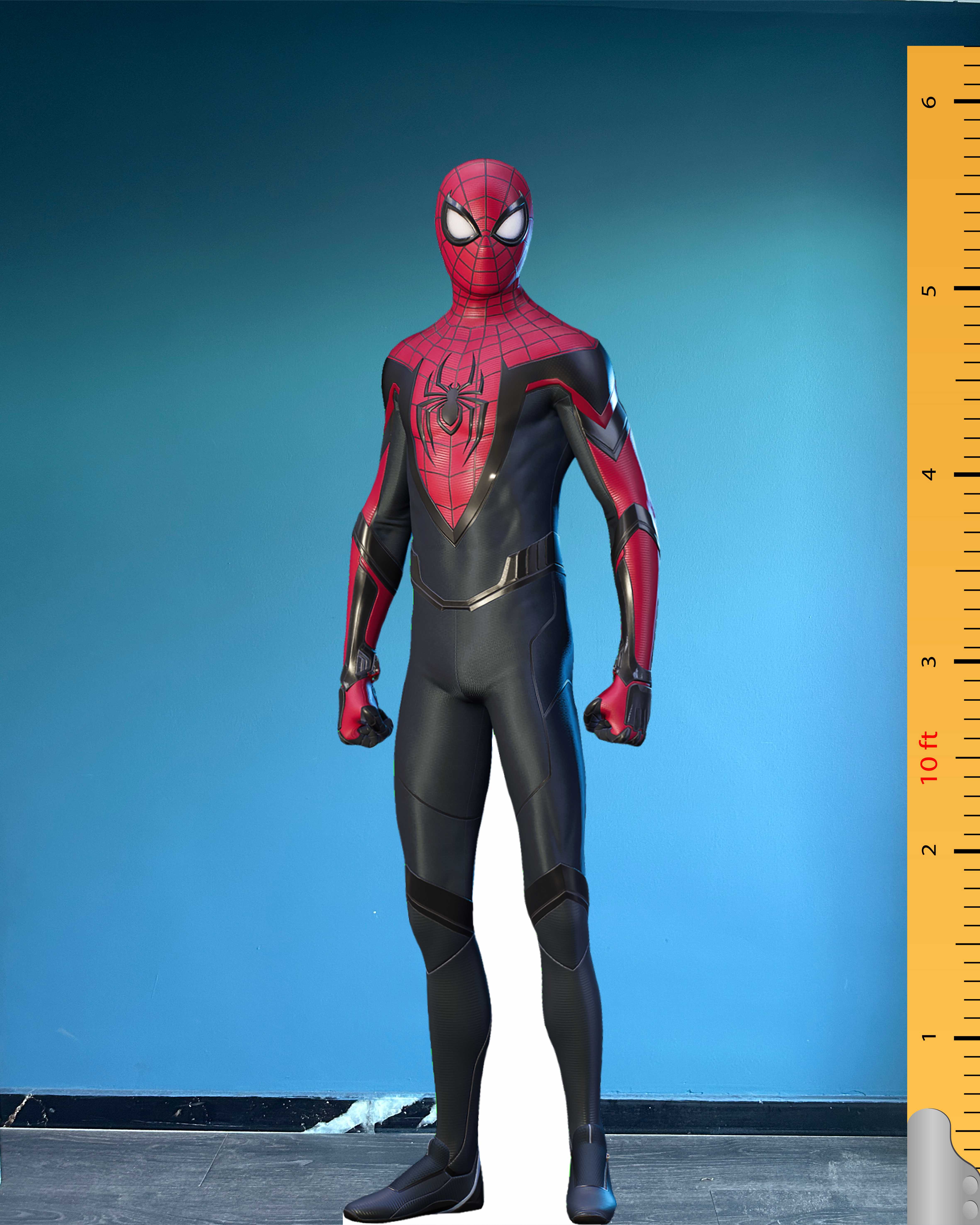 Spiderman Cardboard Cutout Model Superhero Figure Plastic Standee