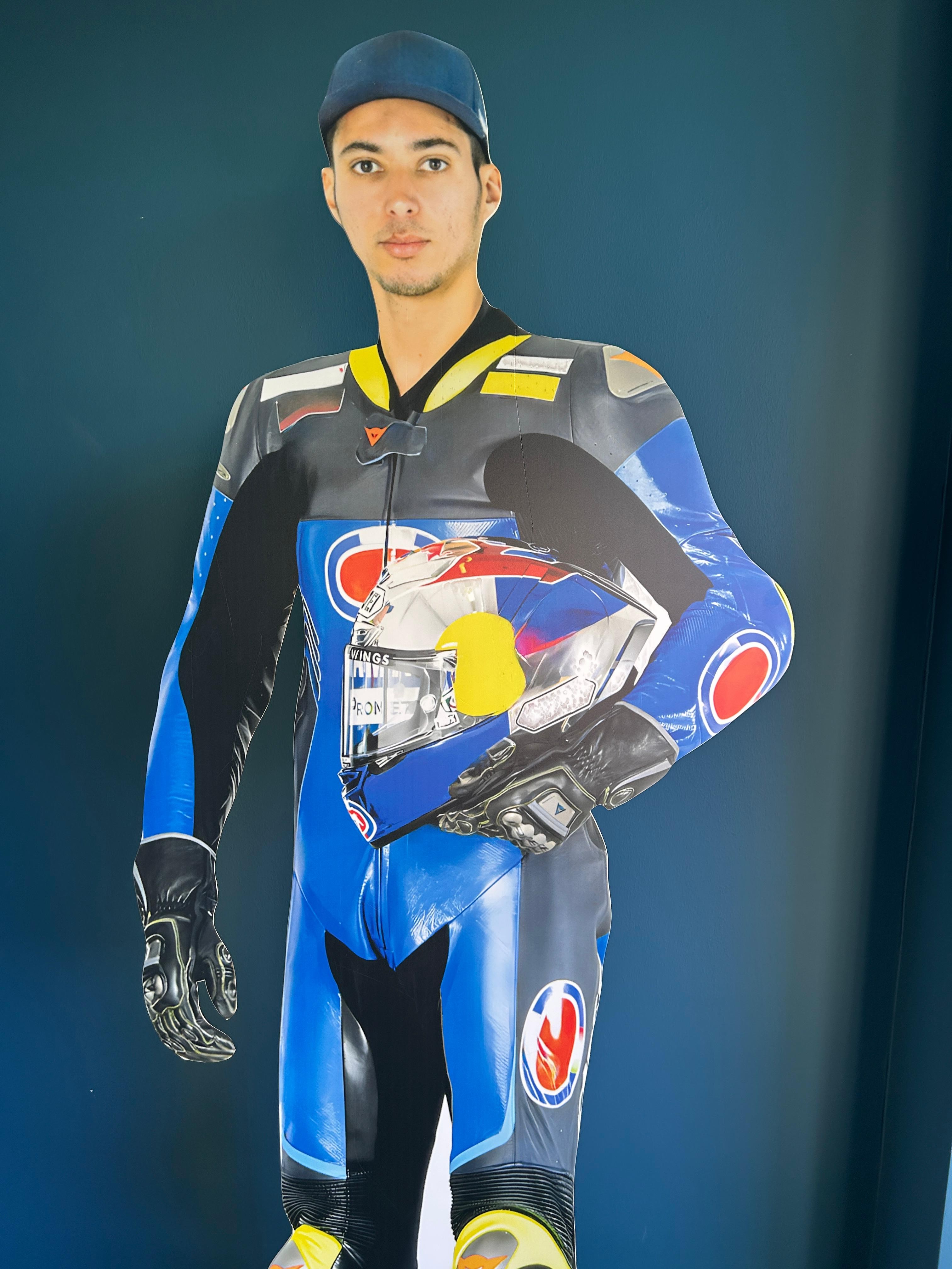 Toprak Razgatlioglu Motorcycle Racer World Champion Cutout Lifesize Model Standee