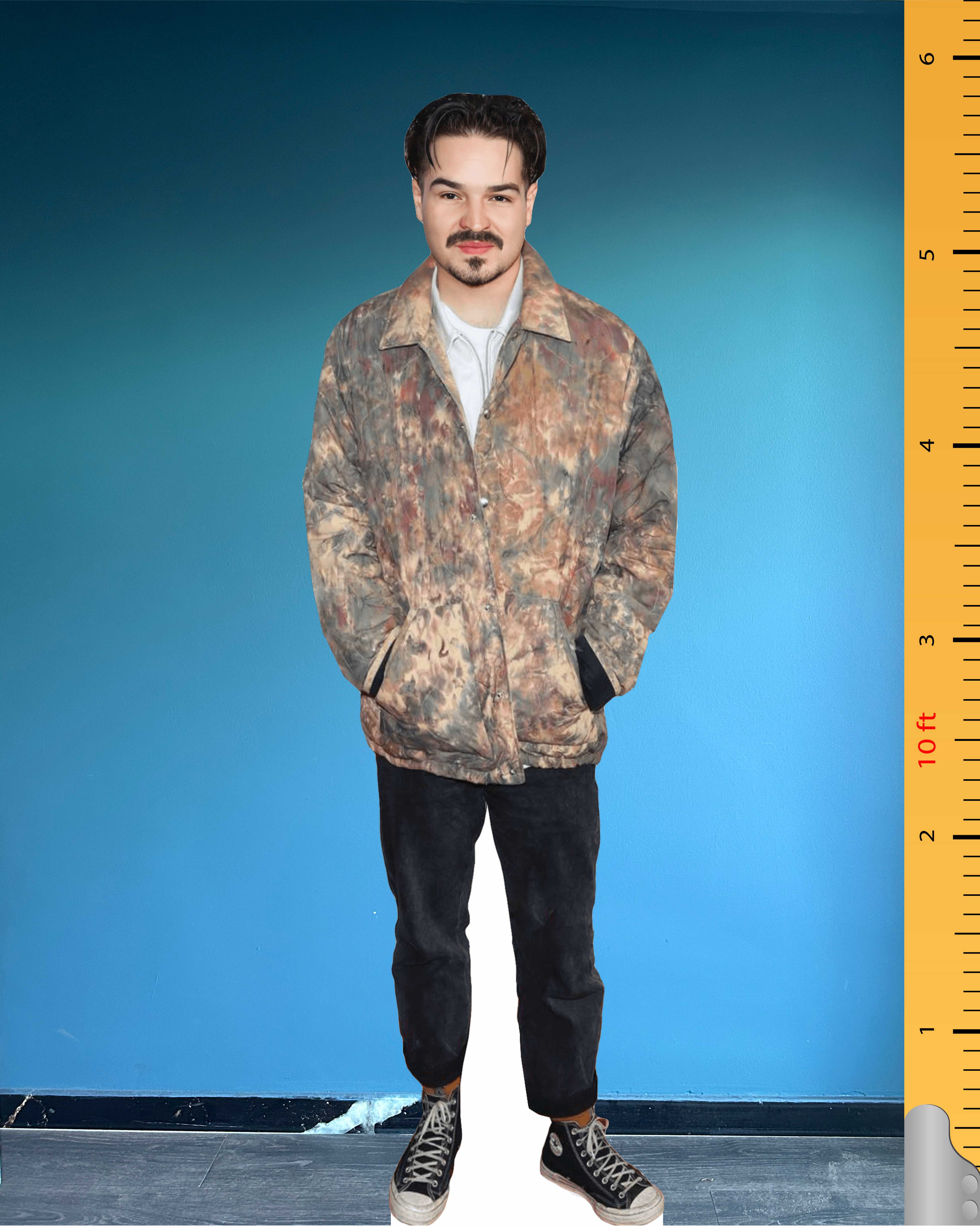 Clemens Rehbein Life Size Cardboard Cutout Model Plastic Standee Celebrity Cutouts 