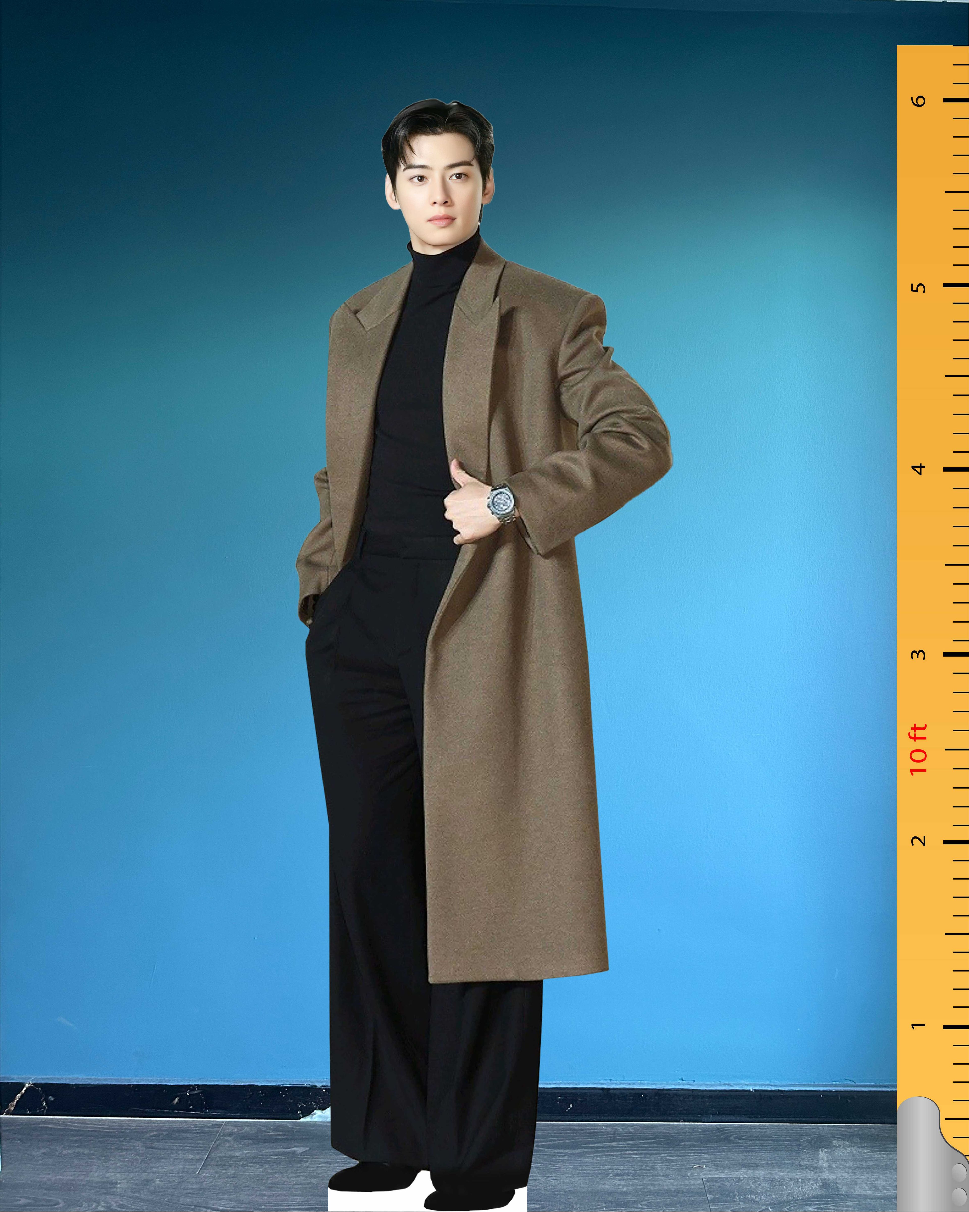 Lee Dong-min Cardboard Cutout Model Life Size Cutout Plastic Standee Astro Cha Eun-woo