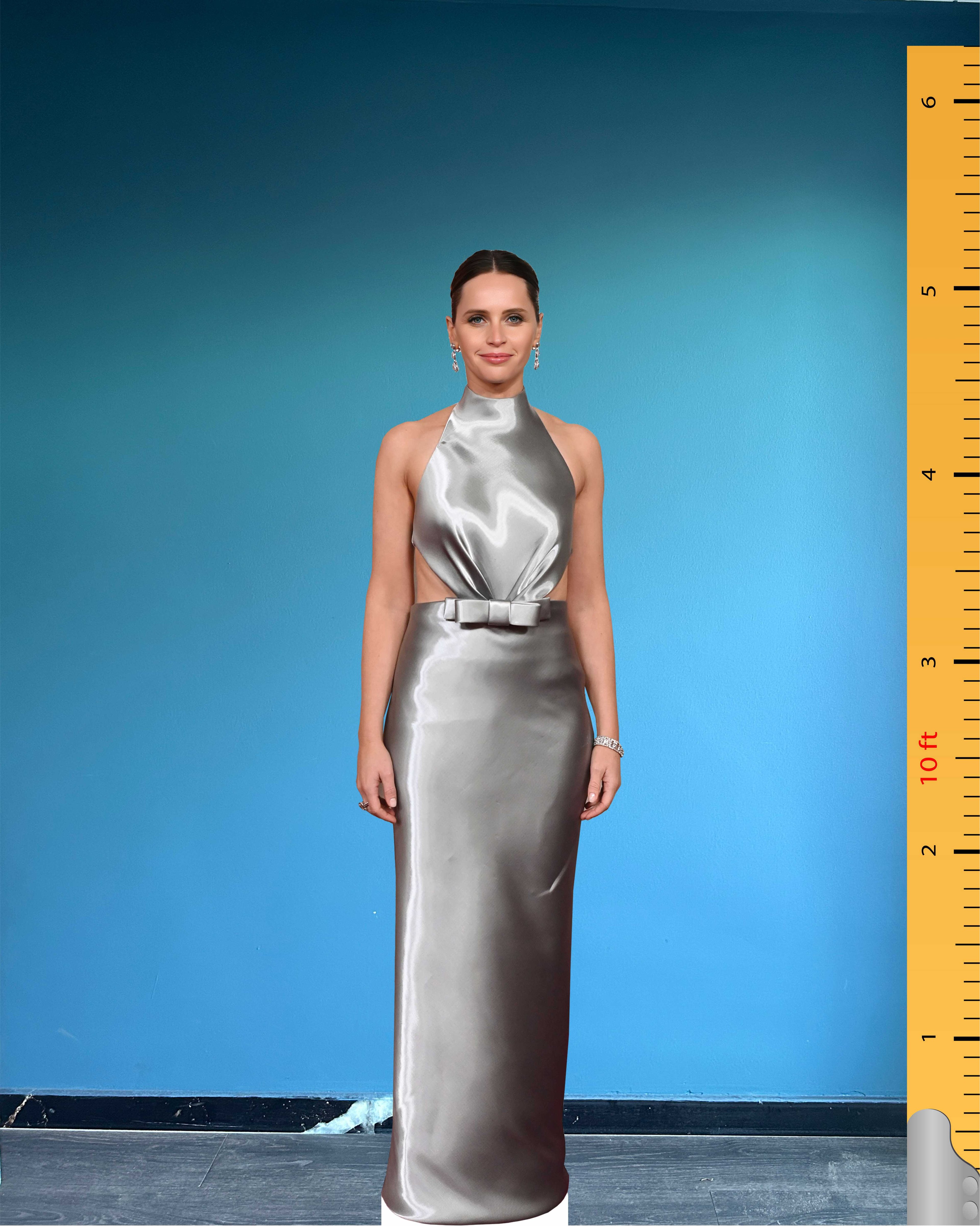 Felicity Jones Cardboard Cutout Model Felicity Rose Hadley Jones Life Size Plastic Standee Model 