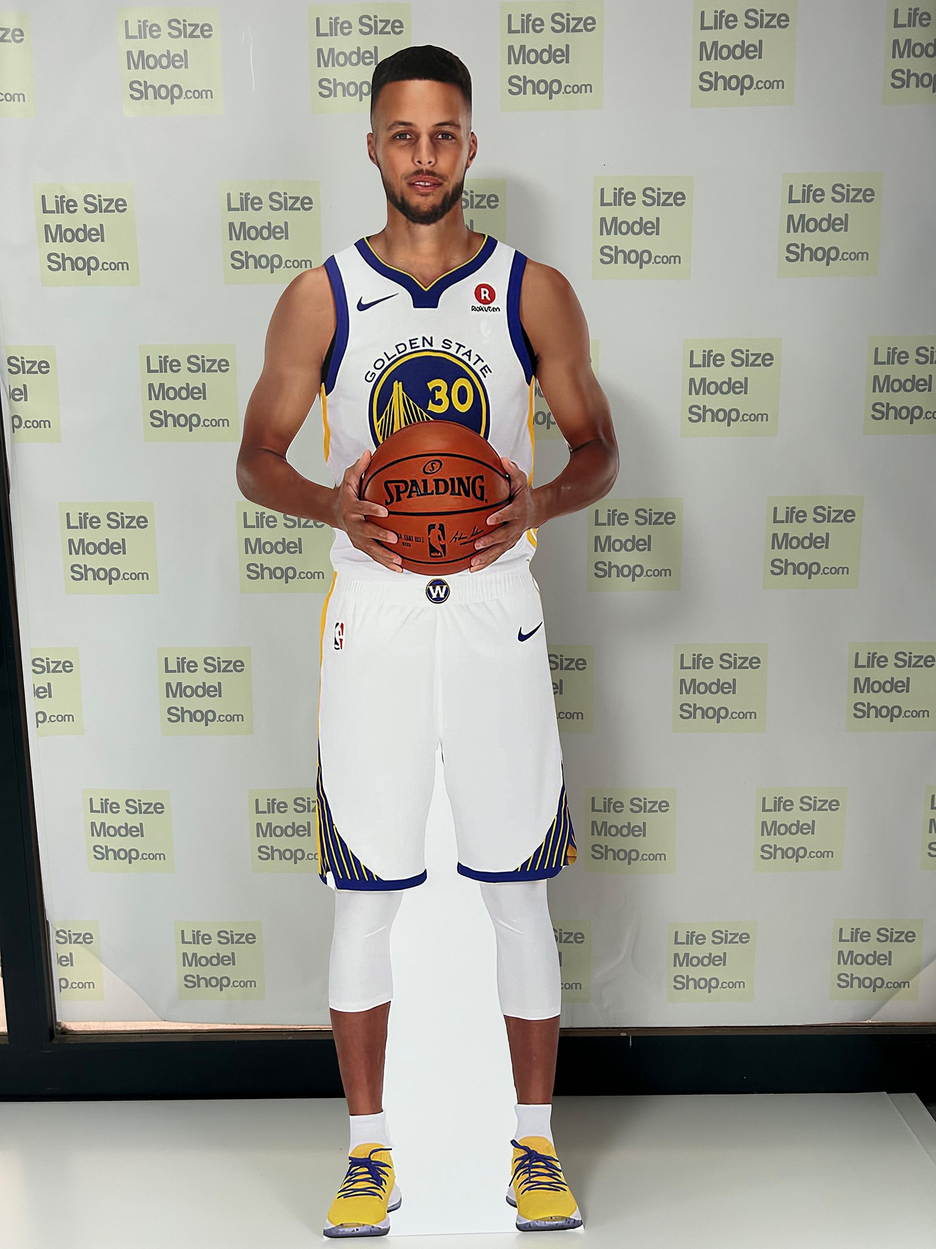 Figura de cartón de tamaño natural de Stephen Curry, figura de los Golden State Warriors, número 30, figuras de famosos