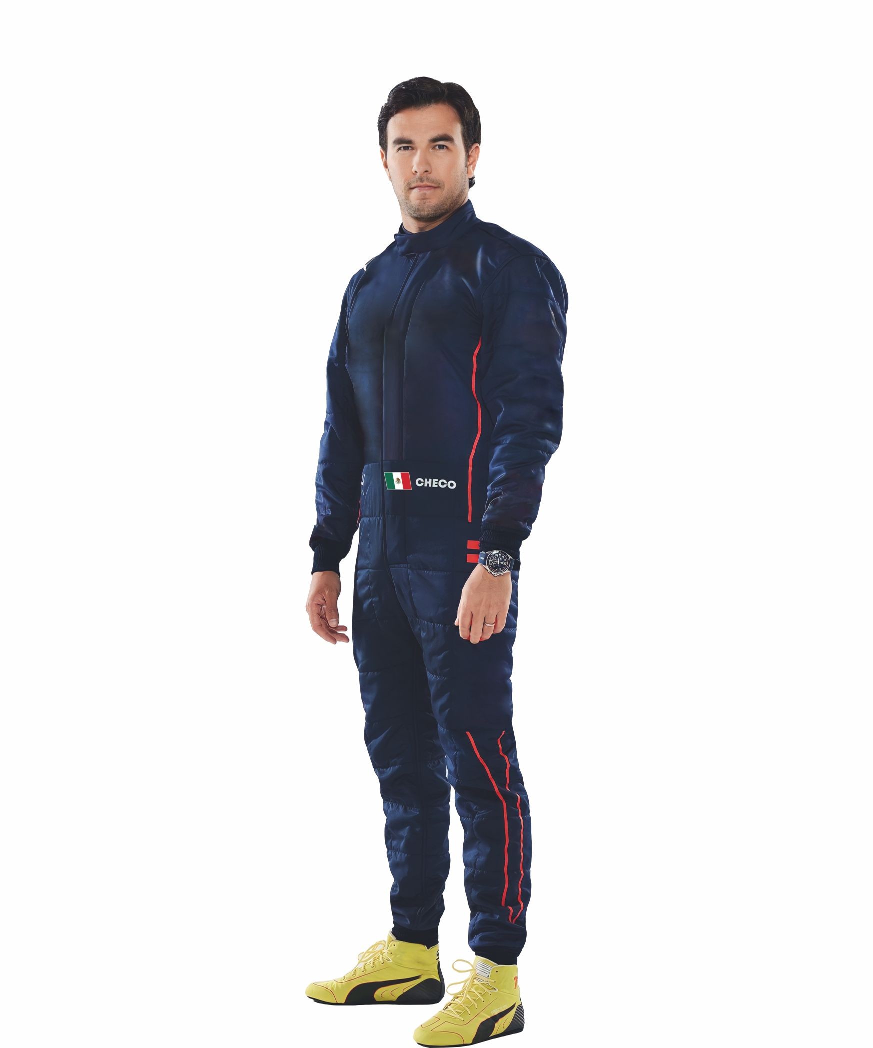 Sergio Perez Cutout Plastic Standee Life Size Model Sergio Race Car Driver Model