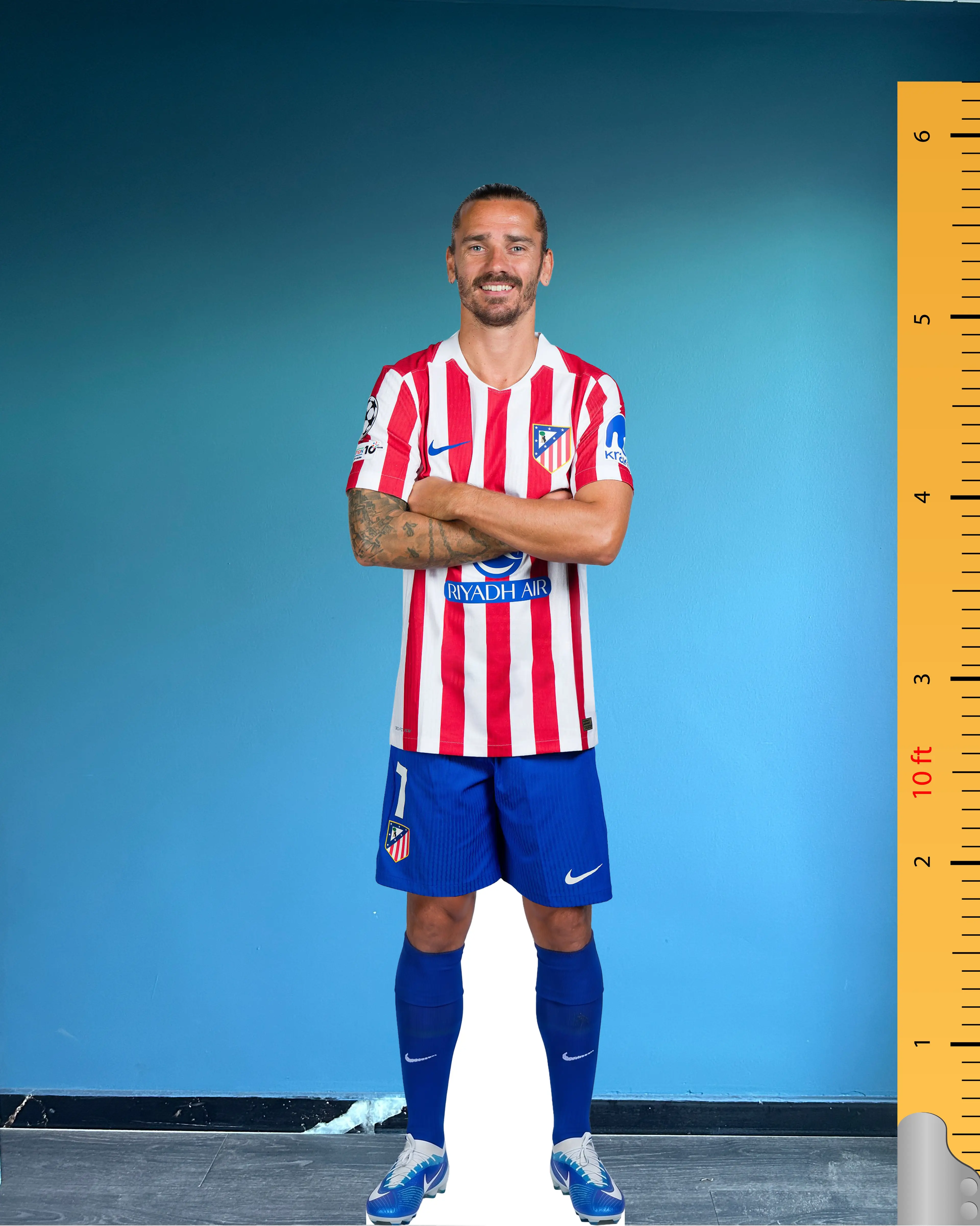 Antoine Griezmann Life Size Cardboard Cutout Model | Atlético