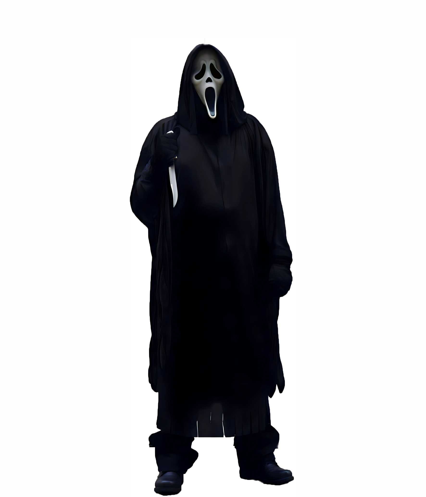 Ghostface, Scream Movie Horror Character Cutout Plastik Standee Model