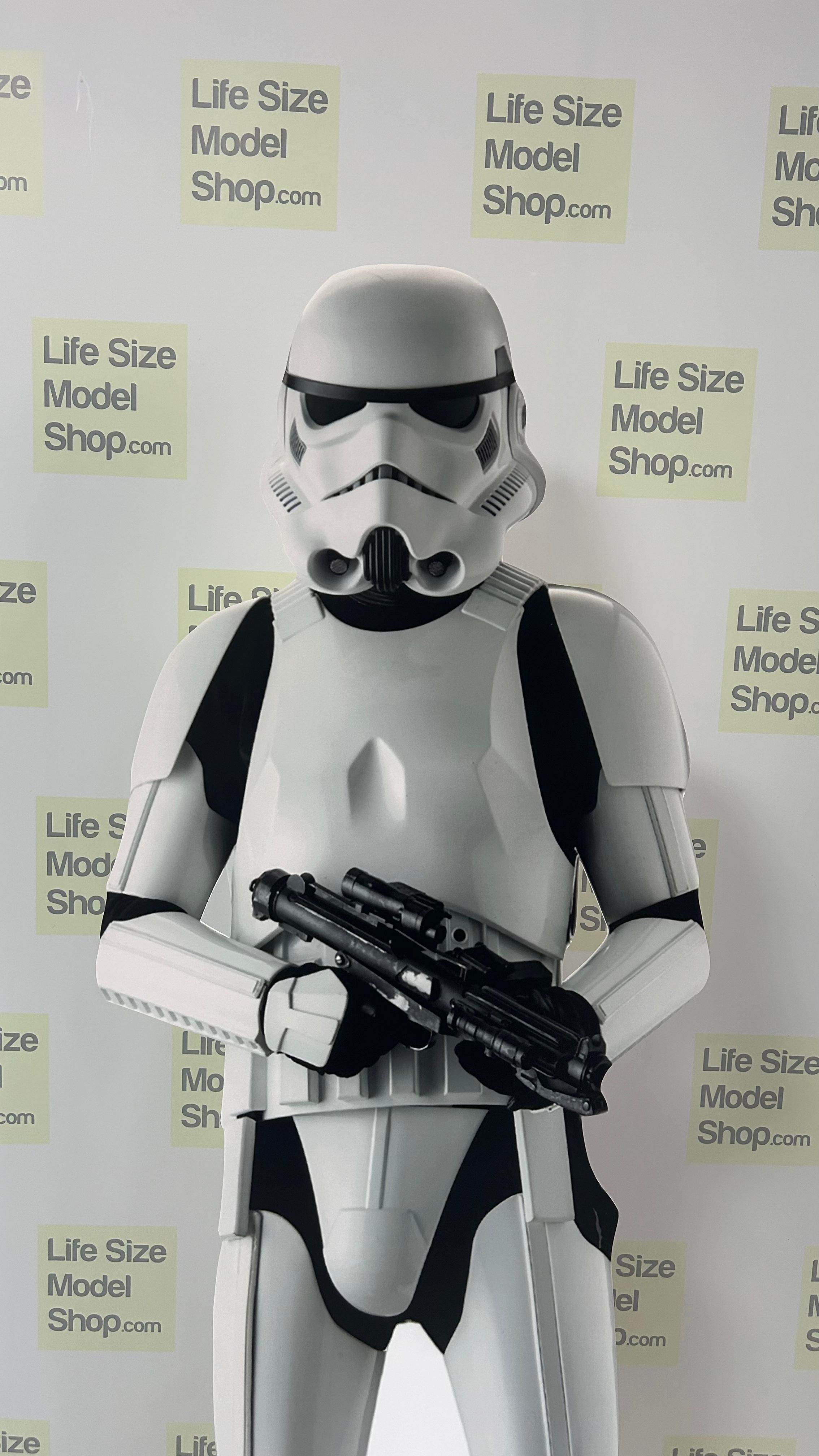 ⚔️ Star Wars Stormtrooper Cardboard Figure – Life-Size Standee Figure