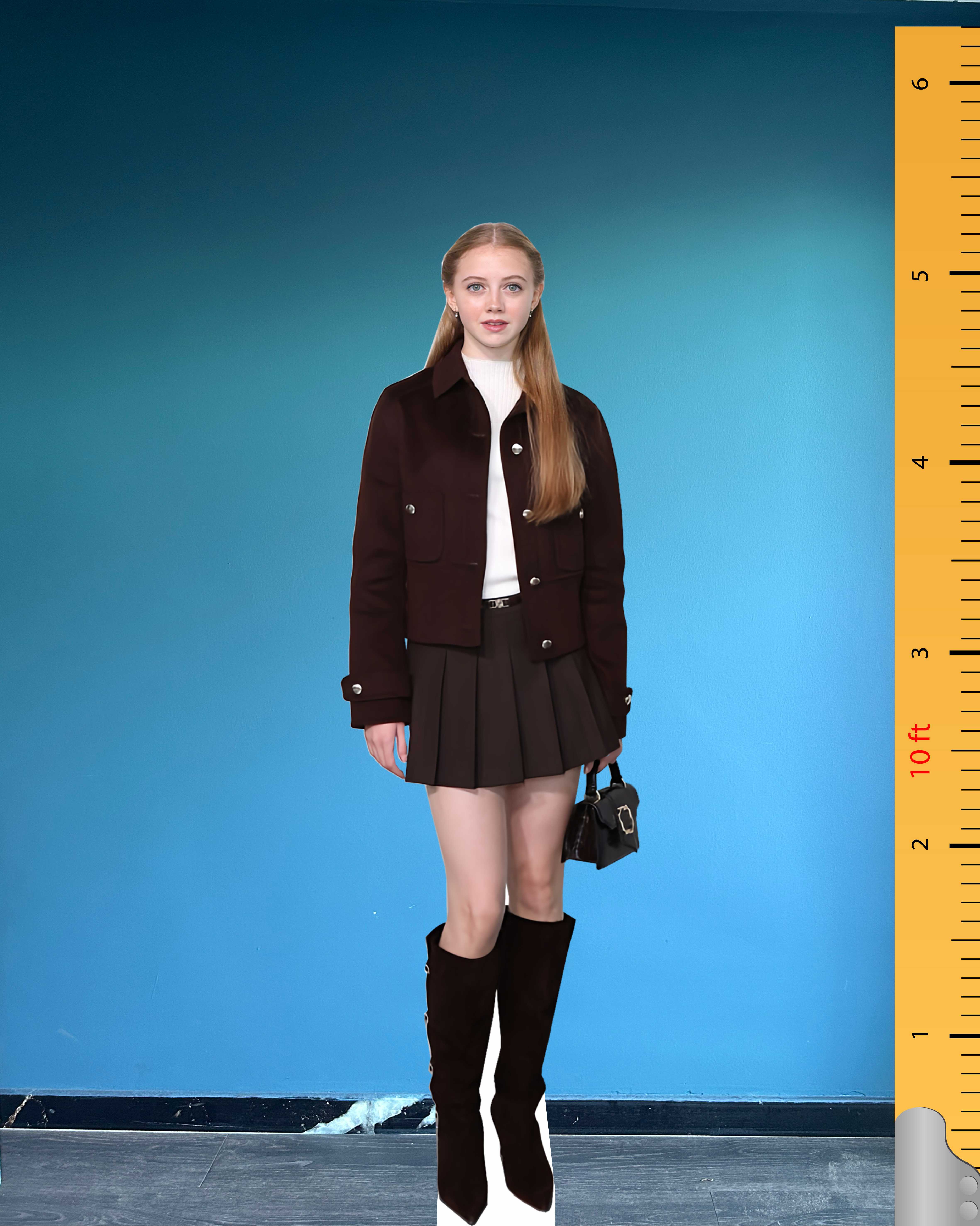 👠 Evie Templeton Life Size Cardboard Cutout – Malone Souliers Show