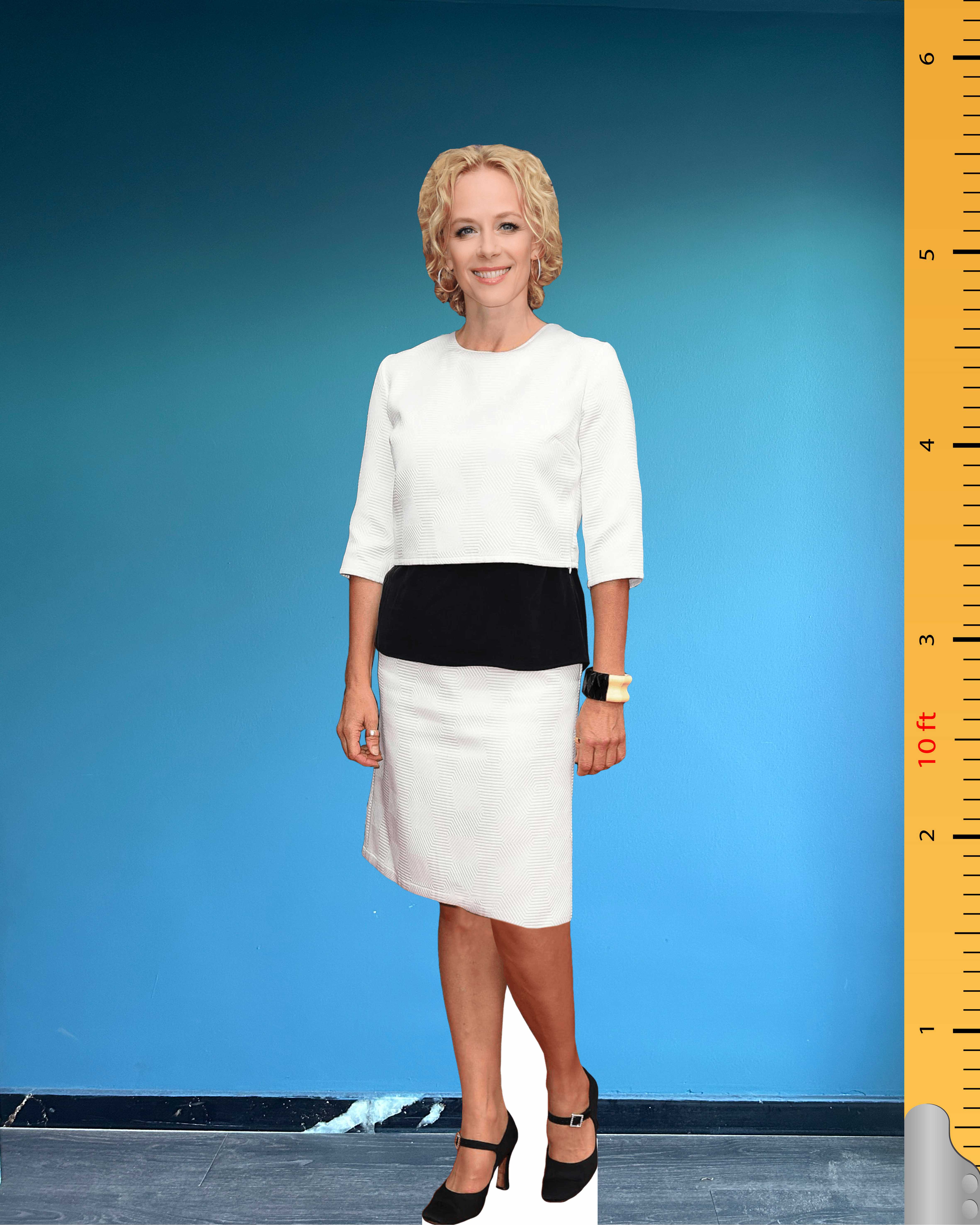🎬 Katja Riemann Life-Size Cardboard Cutout – German Actor Stand for Events, Exhibitions, and Collectibles
