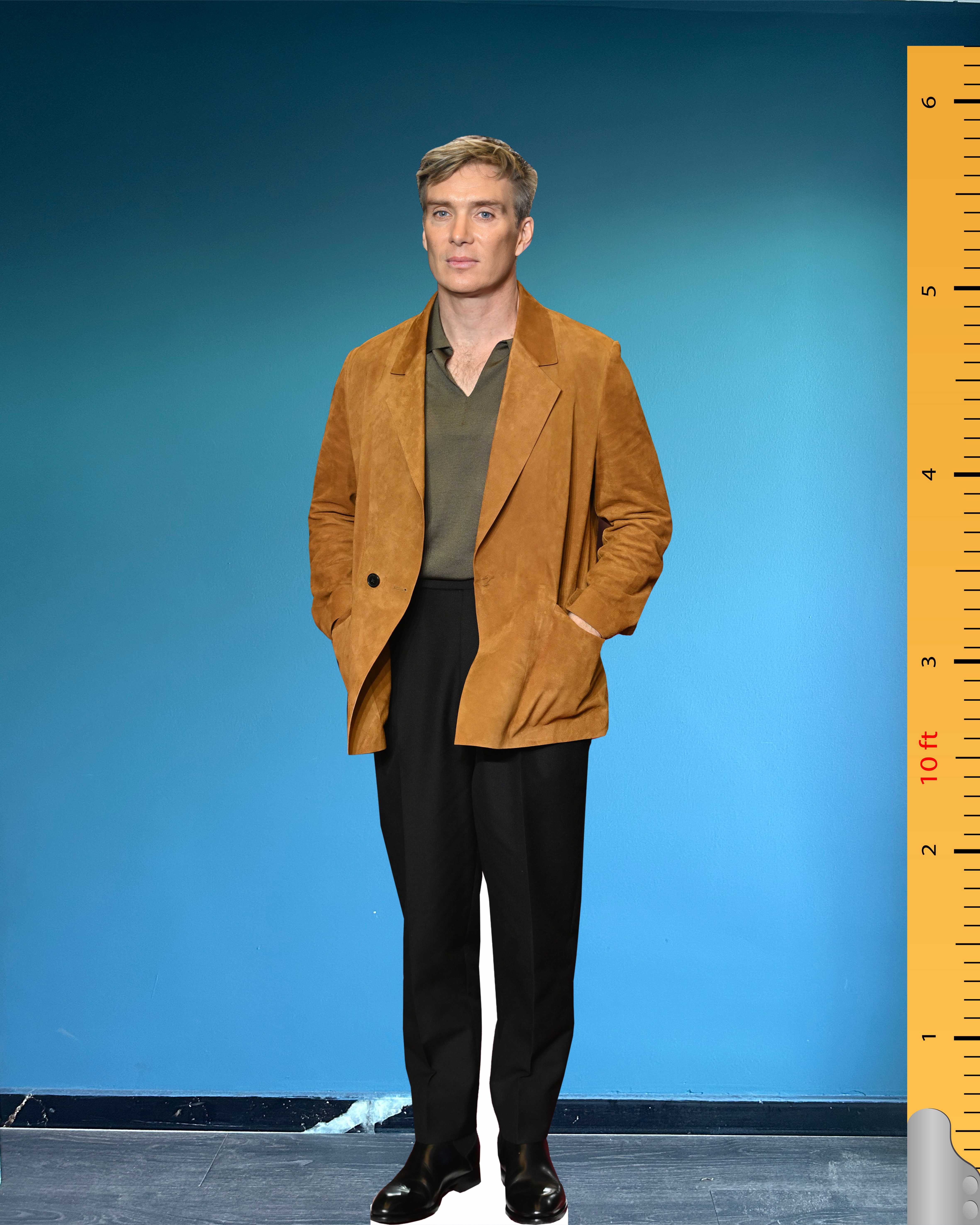 Cillian Murphy Life Size Cardboard Cutout Model Plastic Standee Small Things Like These Premiere