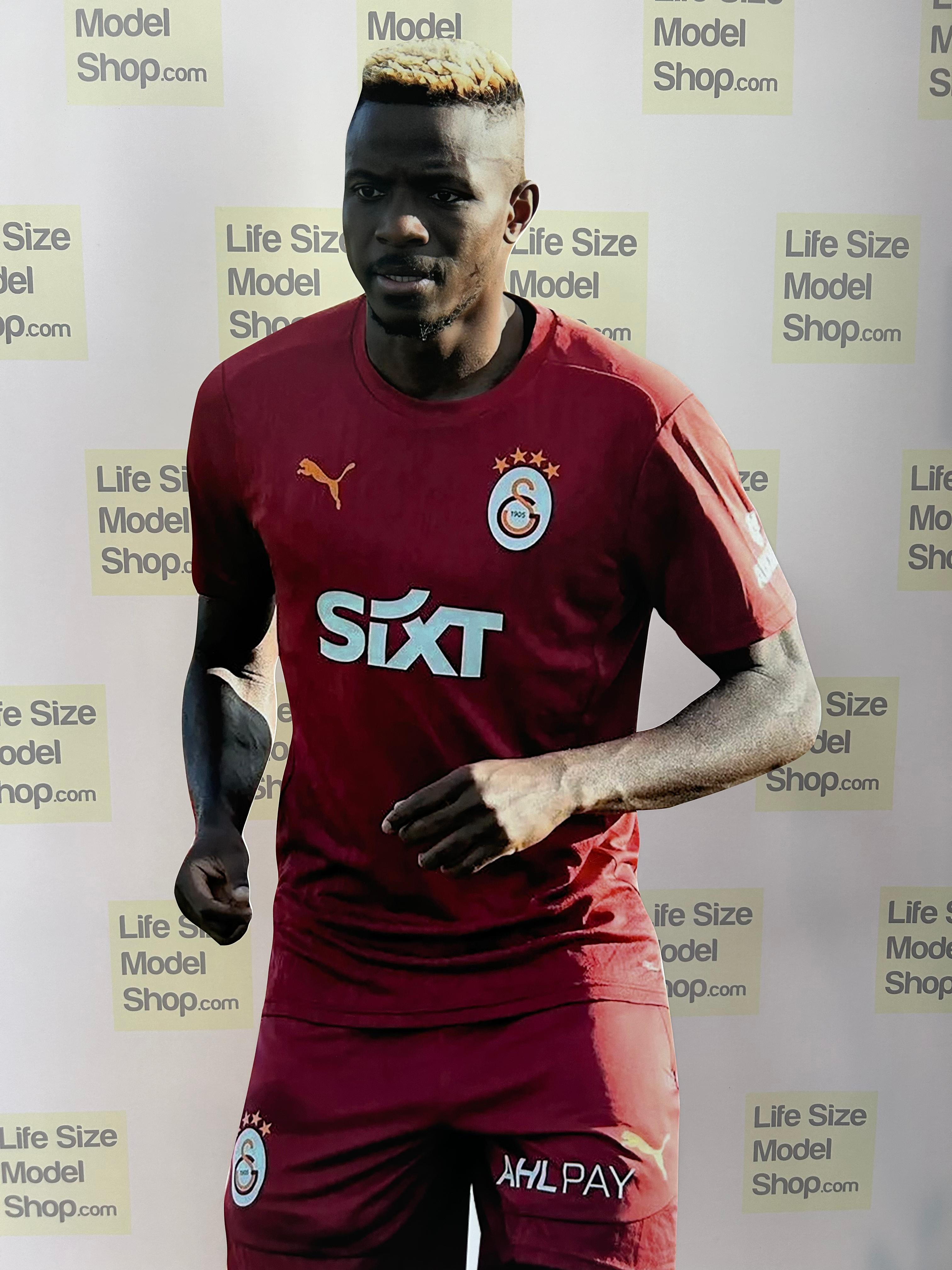 Victor Osimhen Cardboard Cutout Model Life Size Plastic Standee Victor James Osimhen