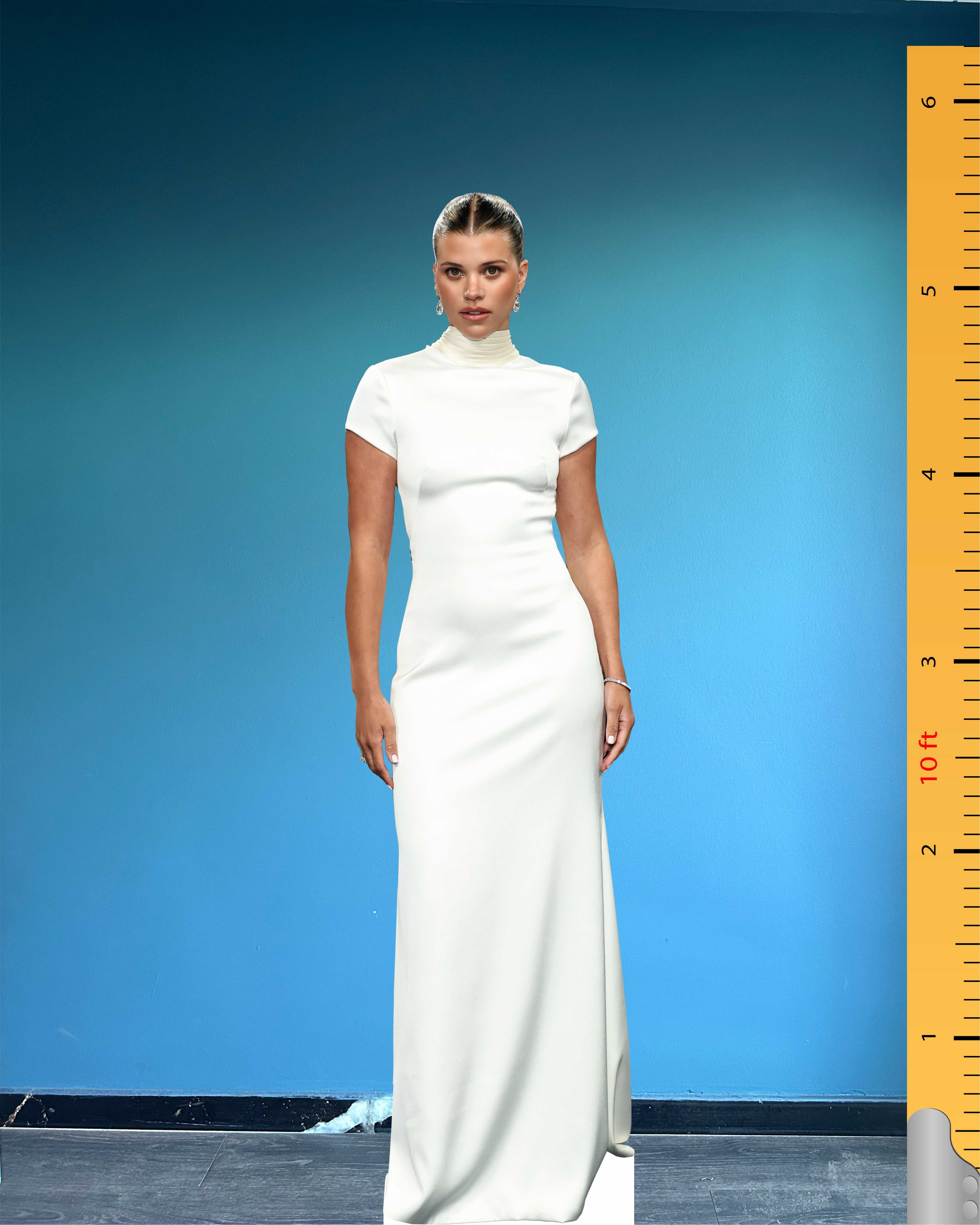 Sofia Richie Cardboard Cutout Model Life Size Plastic Standee Model 