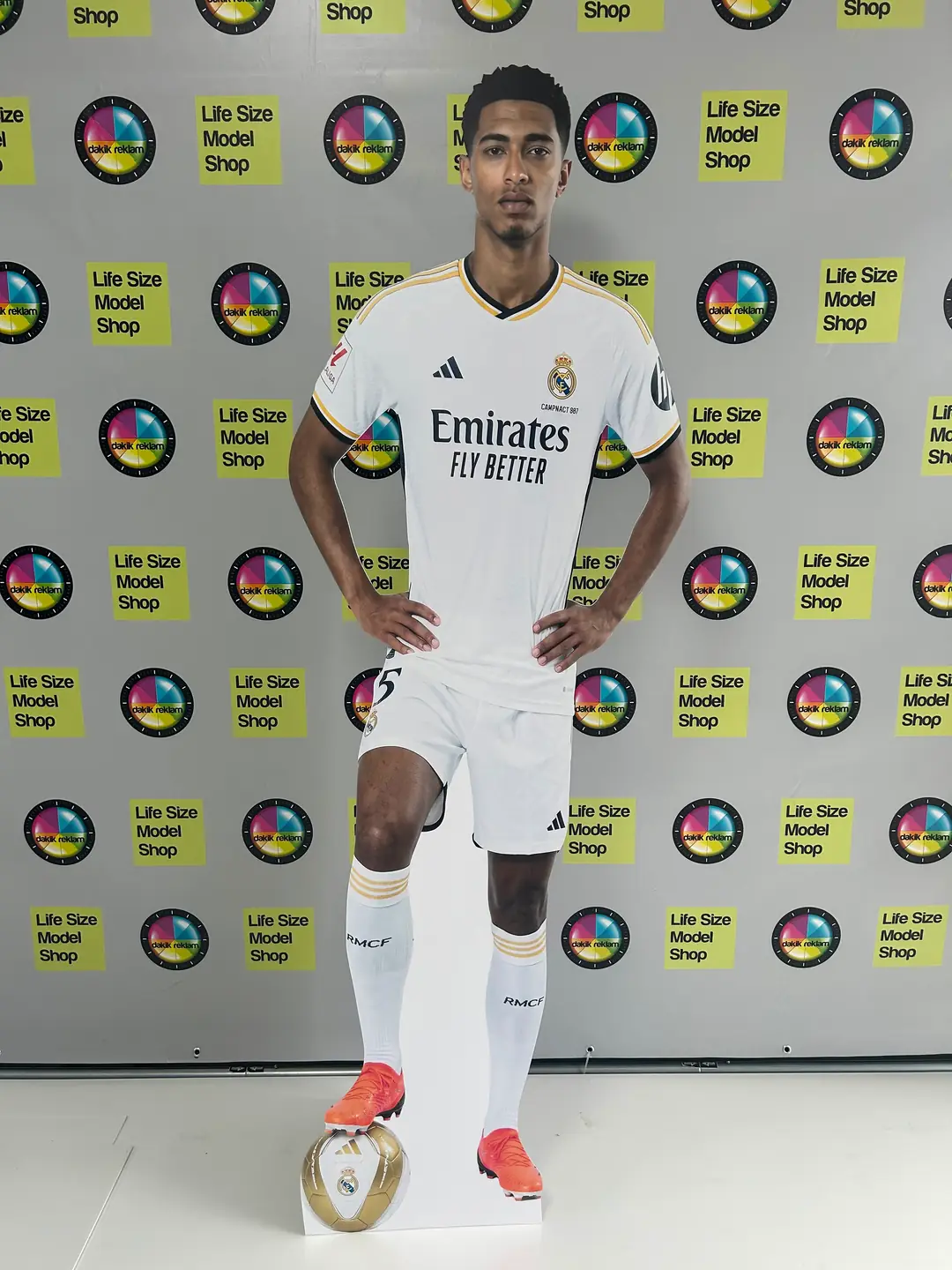 Jude Bellingham Maketi Gerçek Boy Standee – Real Madrid CF 5