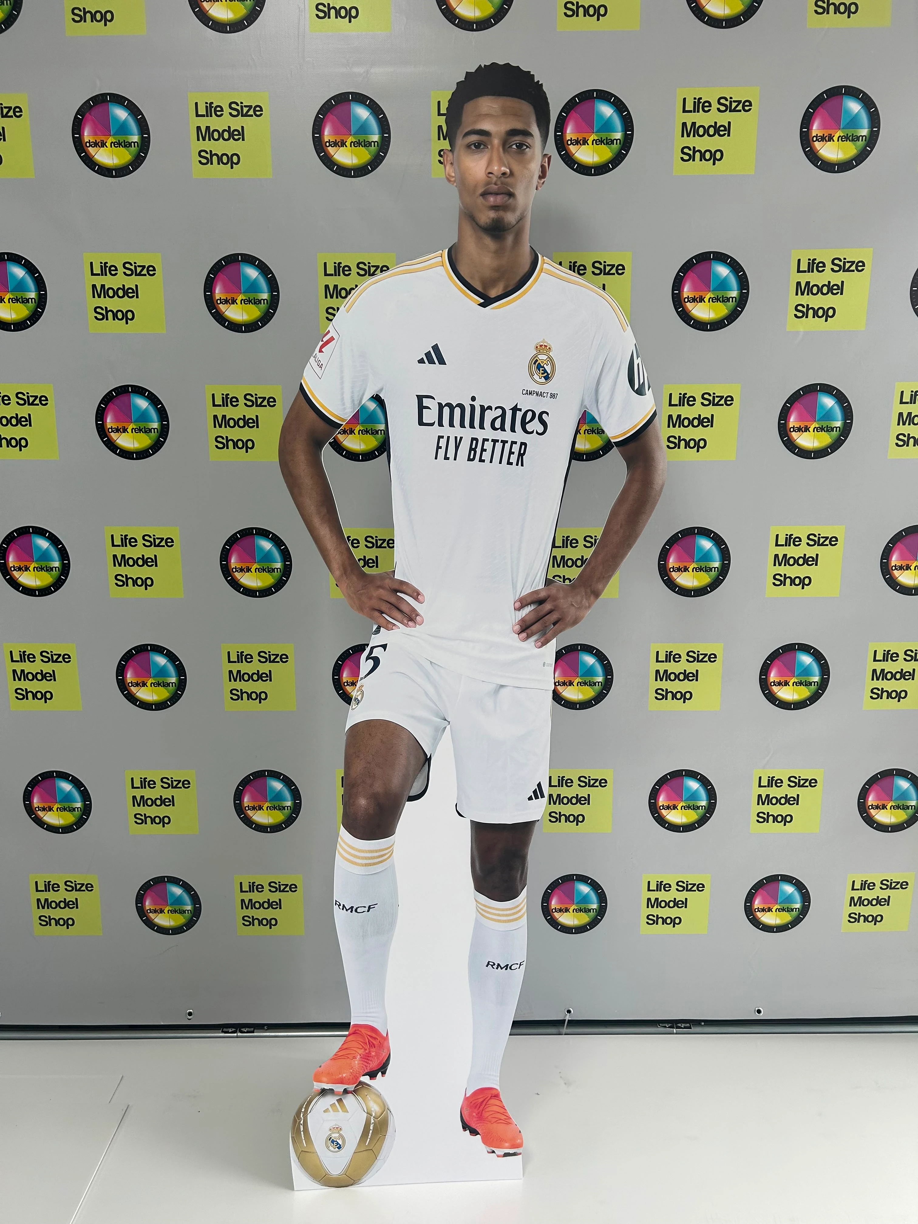 Jude Bellingham Maketi Gerçek Boy Standee – Real Madrid CF 5