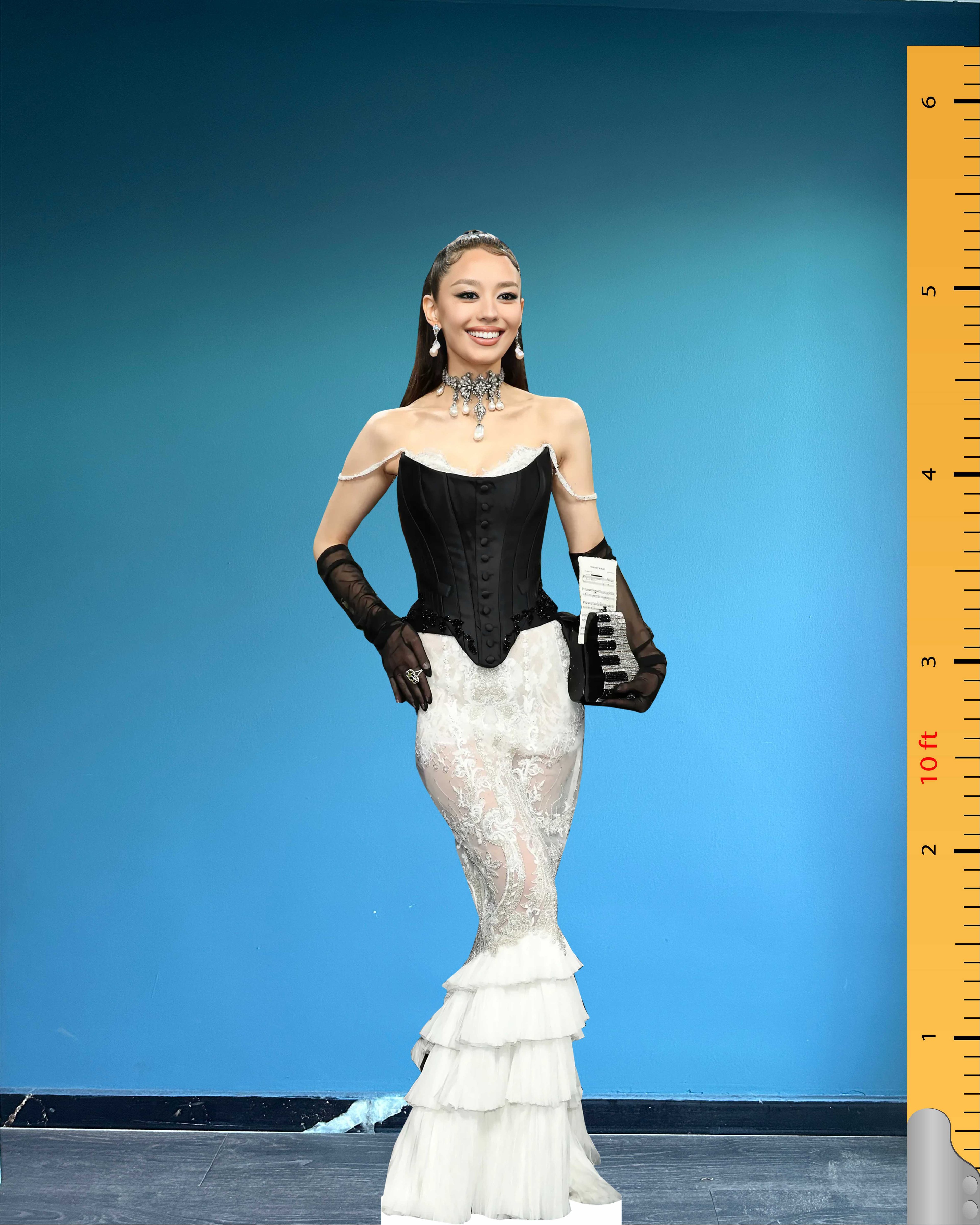 Gina Alice Redlinger Cardboard Cutout Model Life Size Plastic Standee Model 