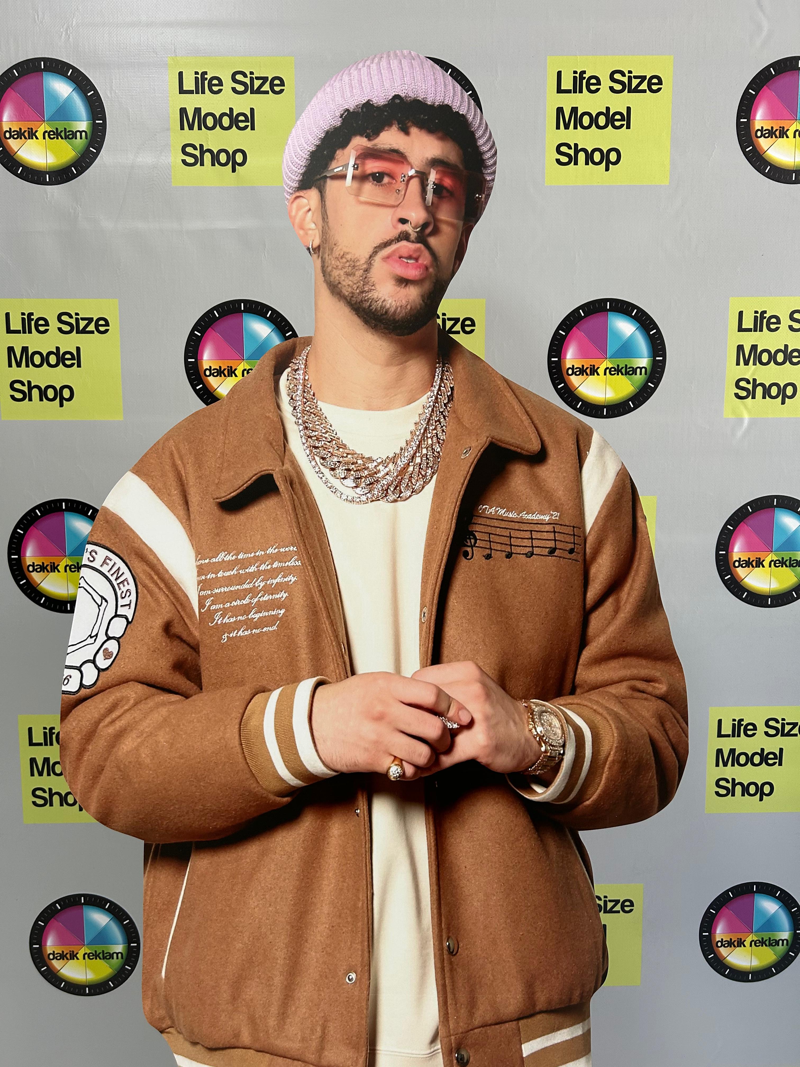 Bad Bunny Life Size Cardboard Cutout Model - Benito Antonio Realistic ...