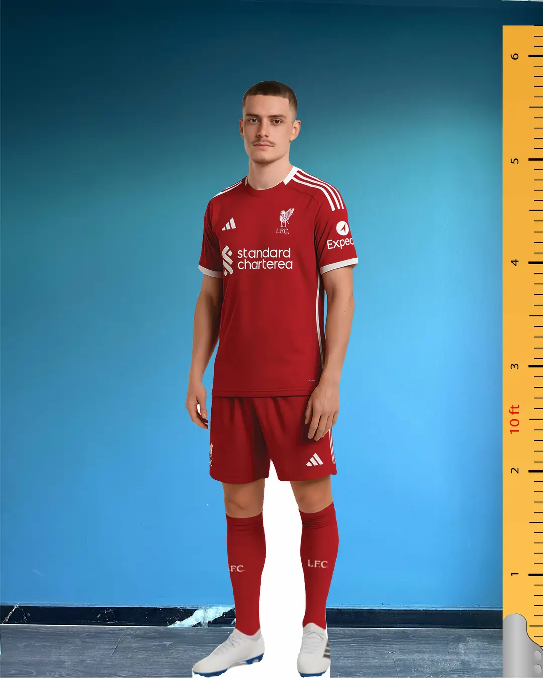 Florian Wirtz Liverpool FC Gerçek Boy Maket – Kırmızılar'ın