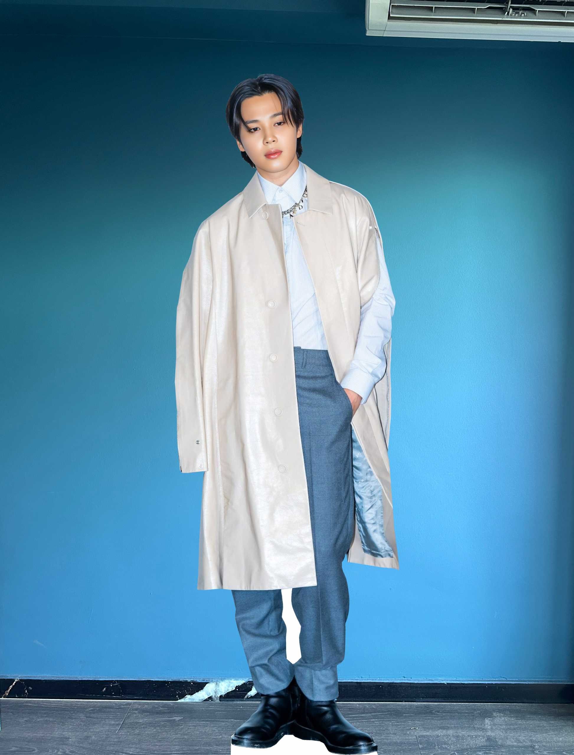 Bts Jimin Cardboard Cutout Model K POP Park Jimin Mockup Figure Life Size