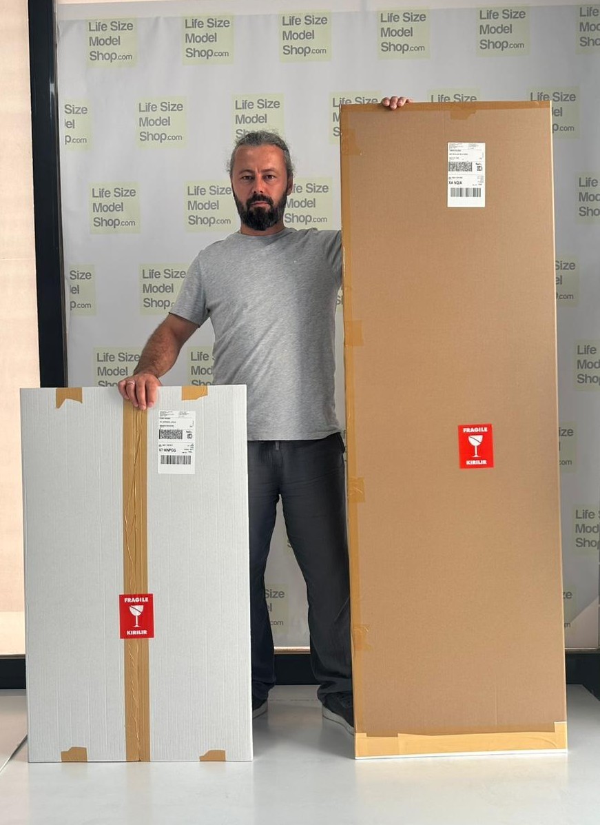 Victor Osimhen Tekturowy model wycinany w naturalnej wielkości z plastikową podstawką Victor James Osimhen