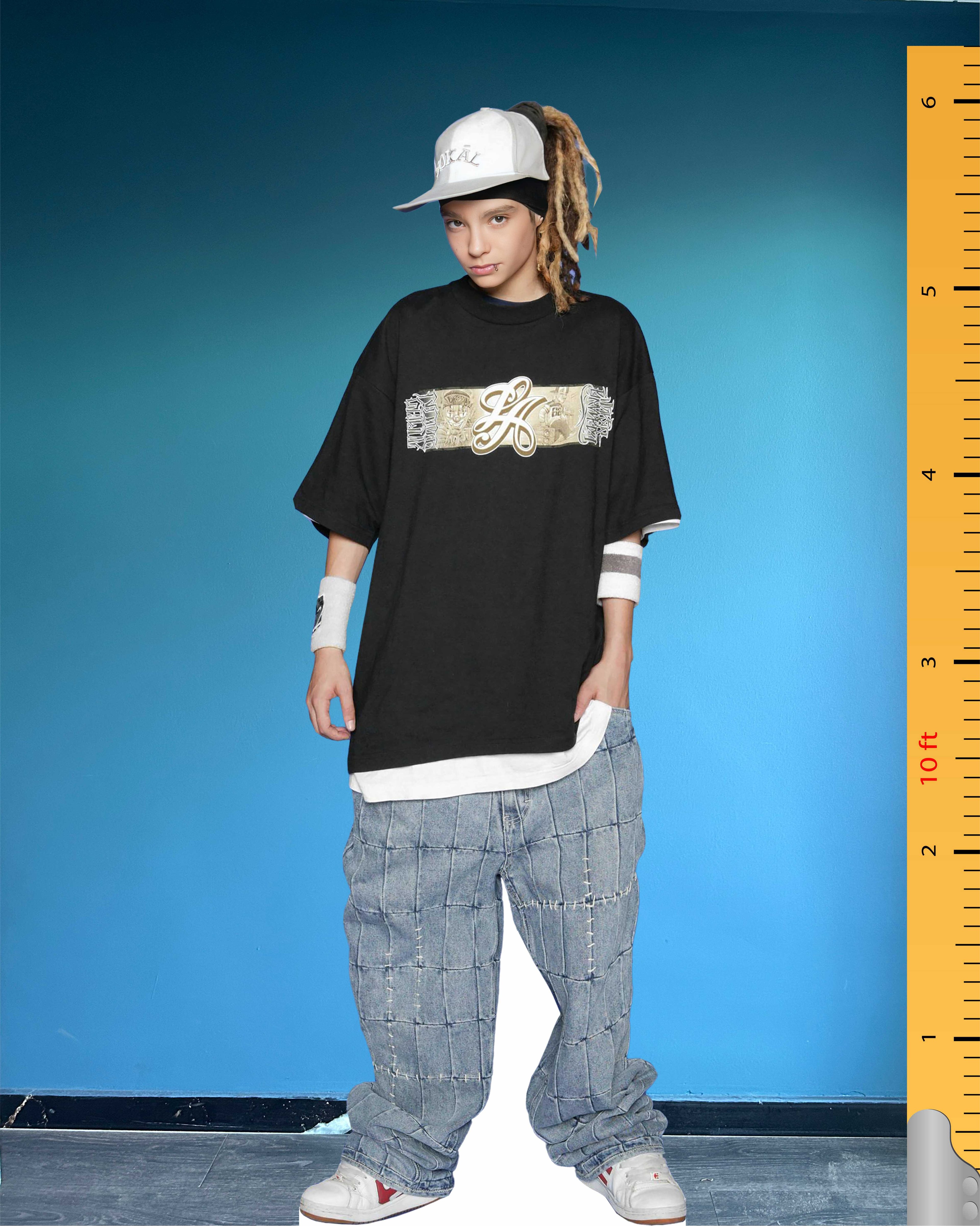 Tom Kaulitz Tekturowy Model Wycięty Naturalnej Wielkości Plastikowy Model Figurki Tokio Hotel
