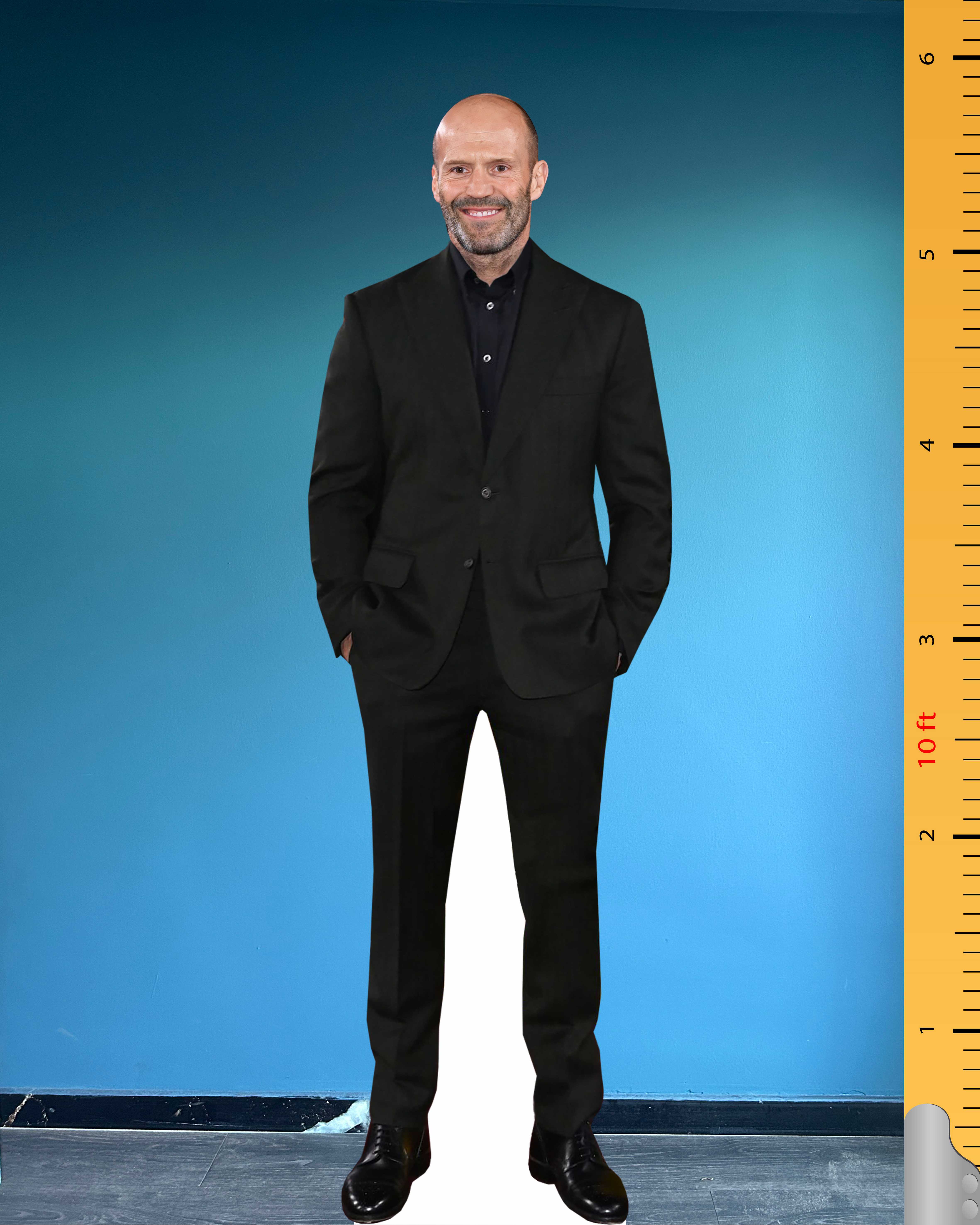 🕶️ Jason Statham Cardboard Figure – Life-Size The Gentlemen-Standee Model