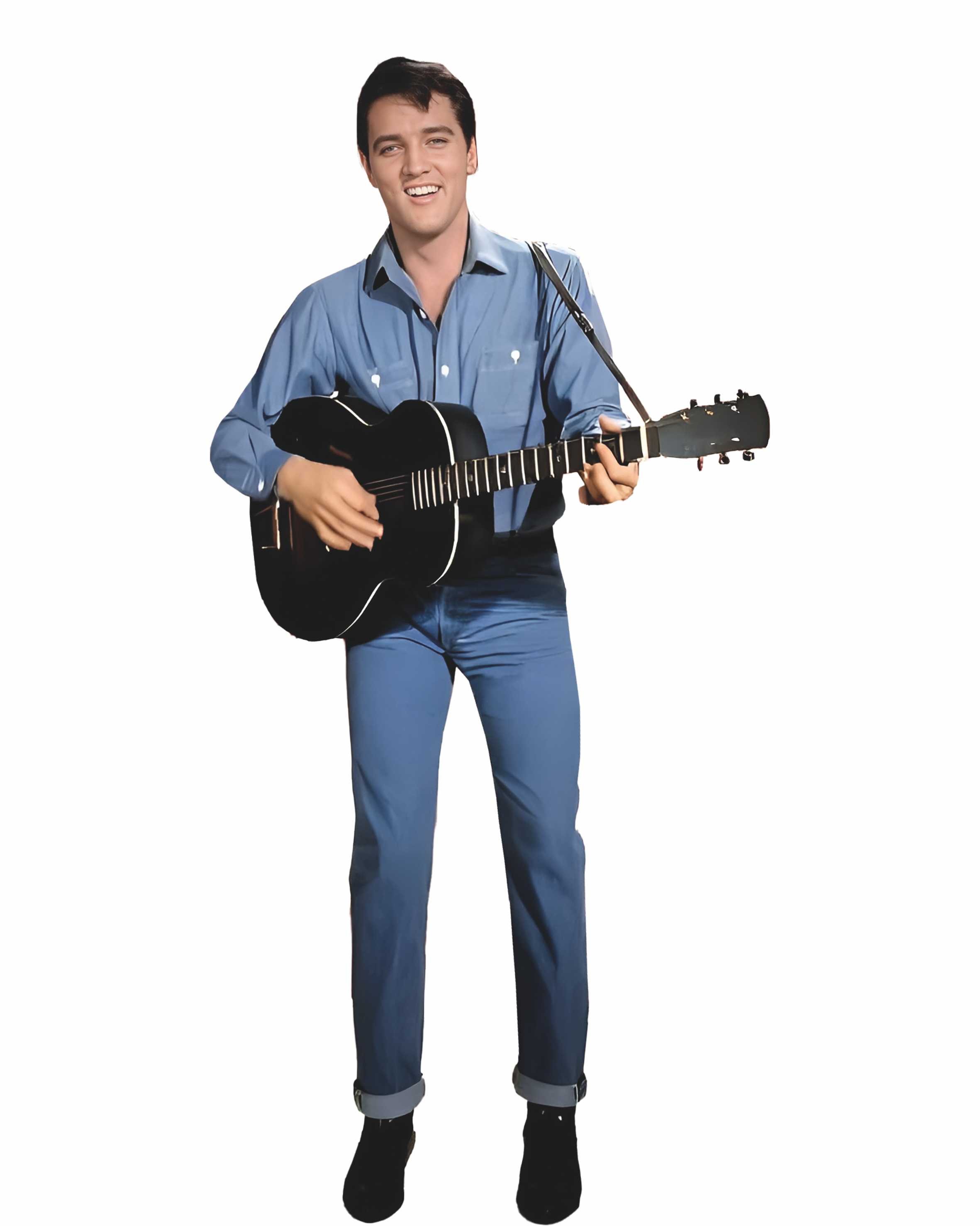 Elvis Presley Rock Star Cutout Plastic Standee Model Life Size