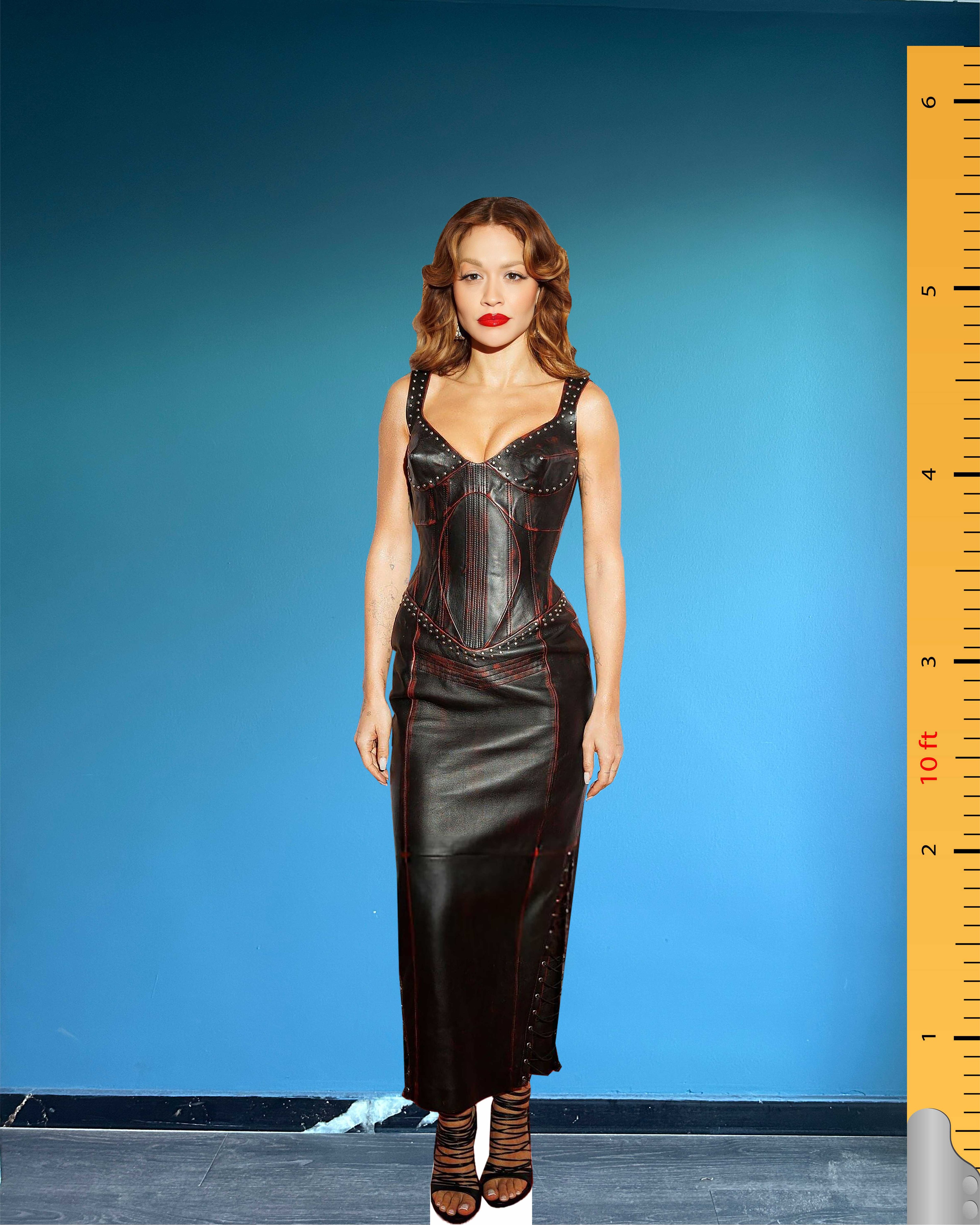 Rita Ora Cardboard Cutout Model Life Size Plastic Standee Model Rita Sahatçiu Ora