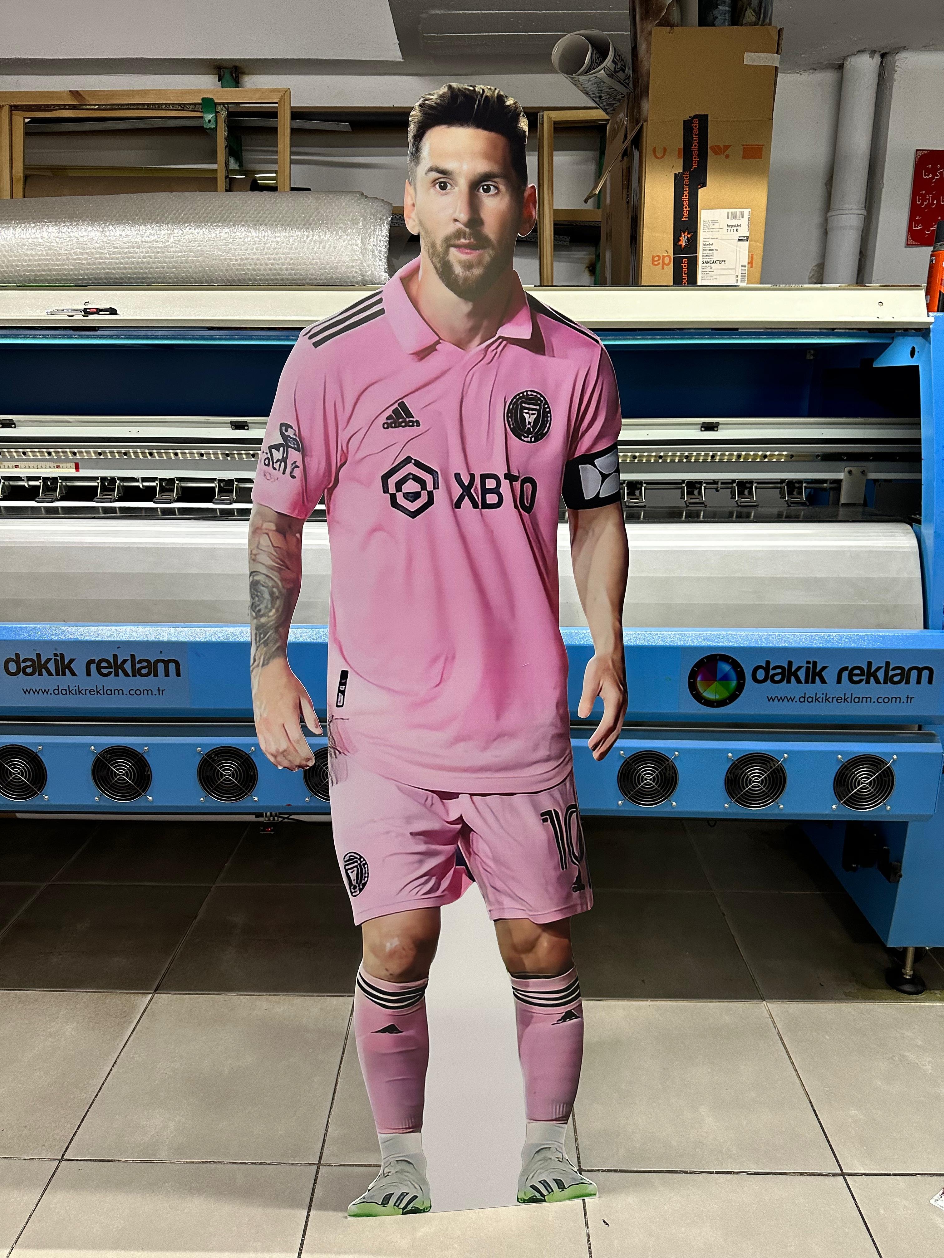 Lionel Messi Inter Miami CF Lifesize Cardboard Cutout Standee