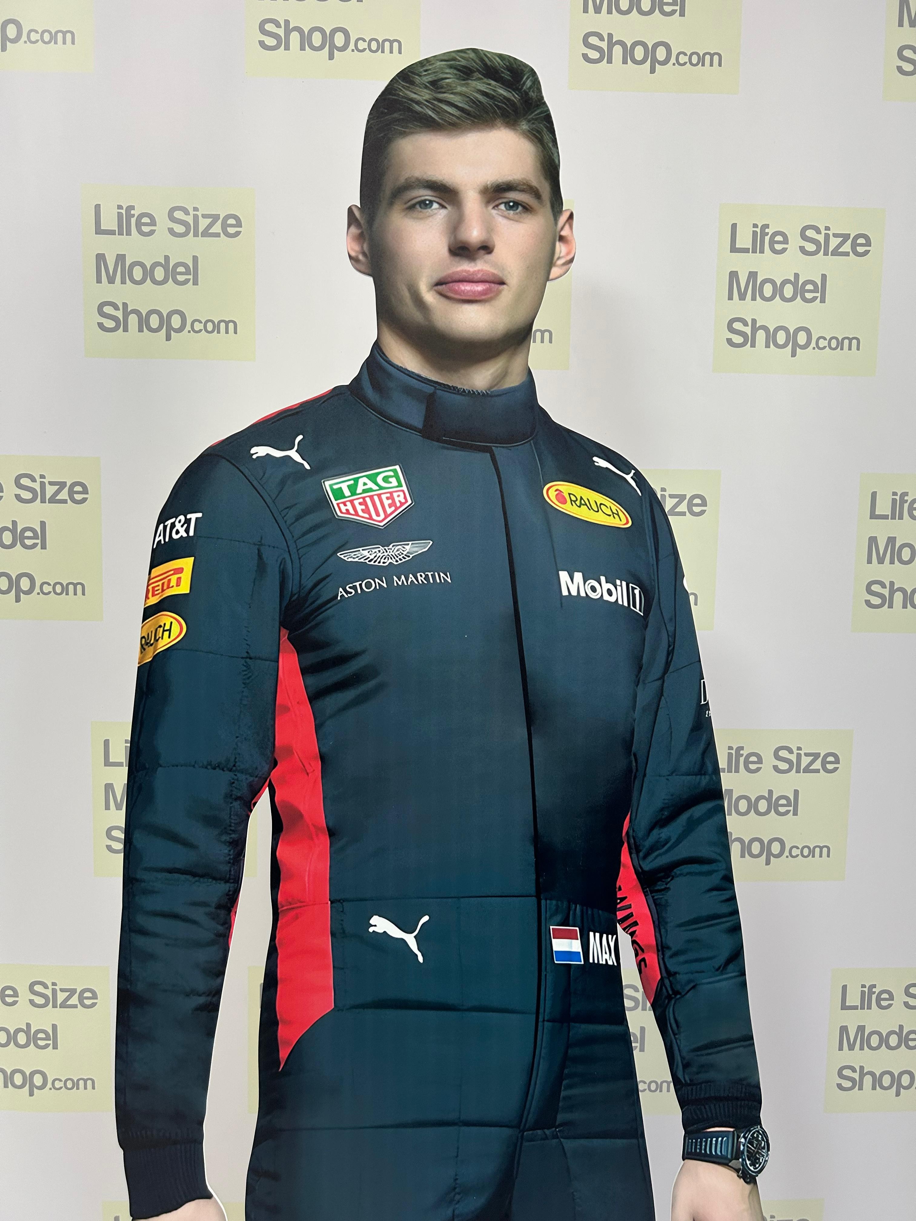 Max Verstappen Cardboard Cutout Model Champion Standee Max F1 Pilot Race Car Driver Figure