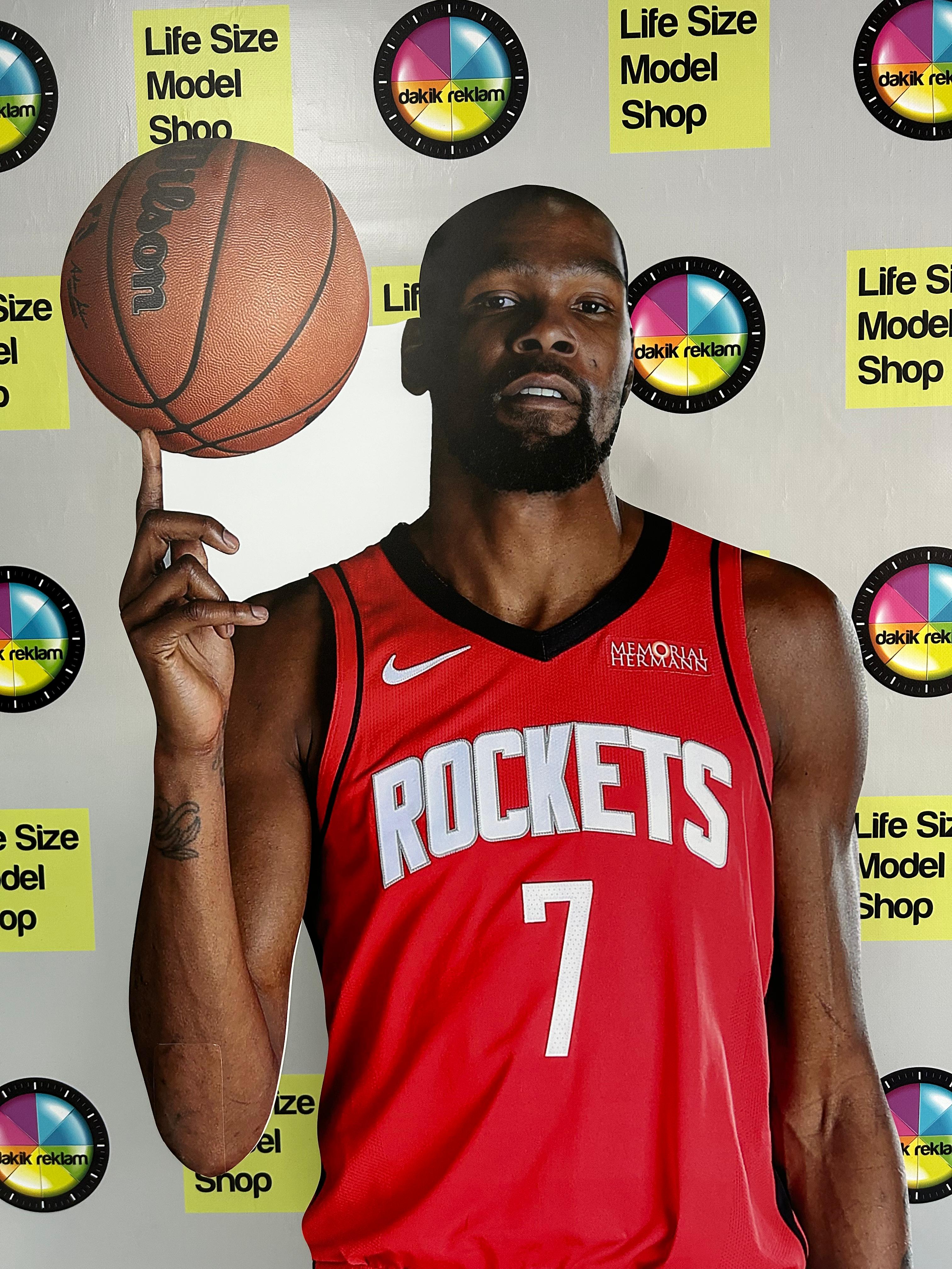 Kd Rockets Hat Kevin Durant Pappaufsteller – Houston Rockets #7 „Space City“ Edition 🏀🚀