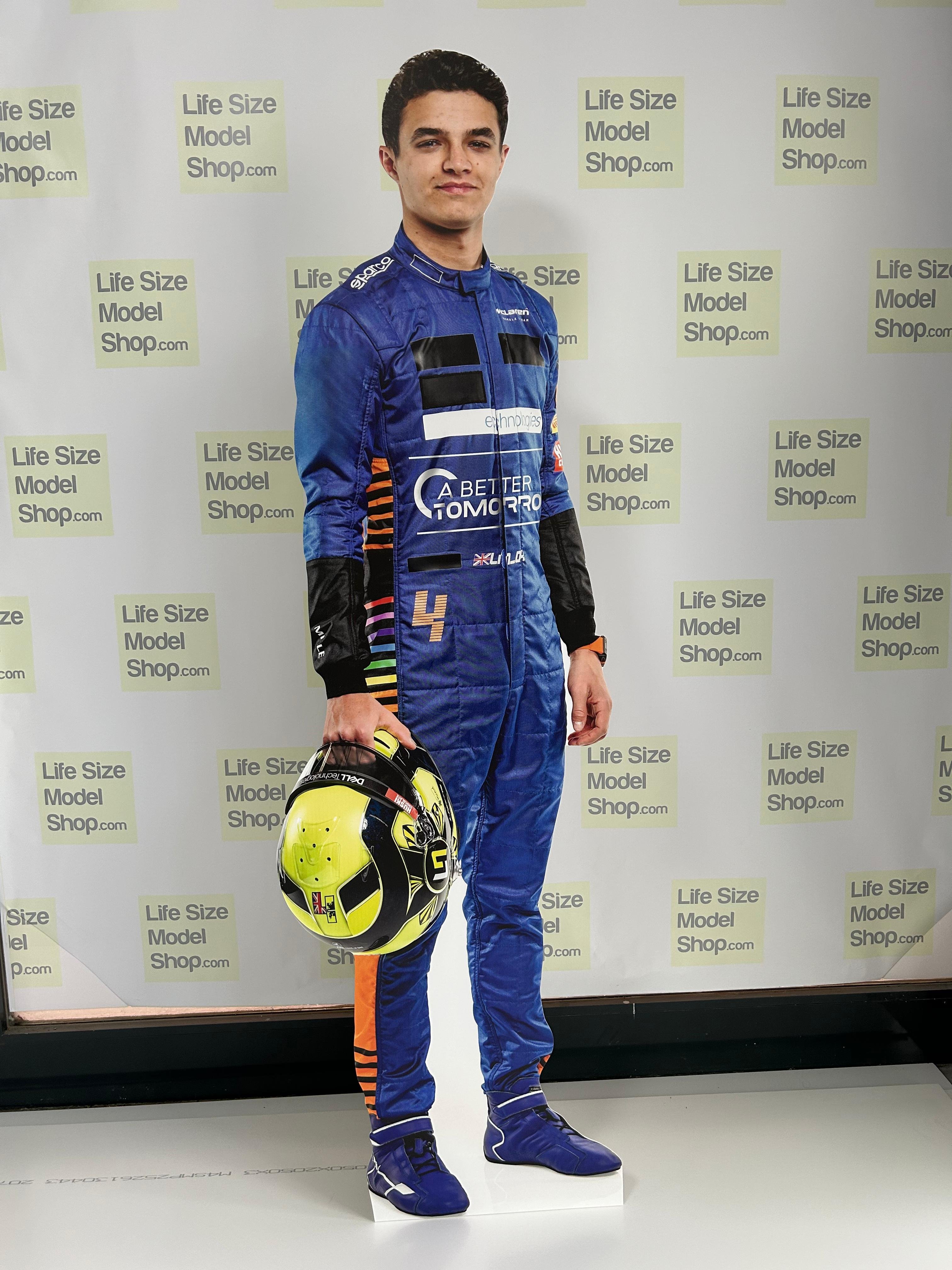 Landoo Pilot Kartonnen Uitsparingen Model Morris F1 Piloot Beroemdheden Mockup