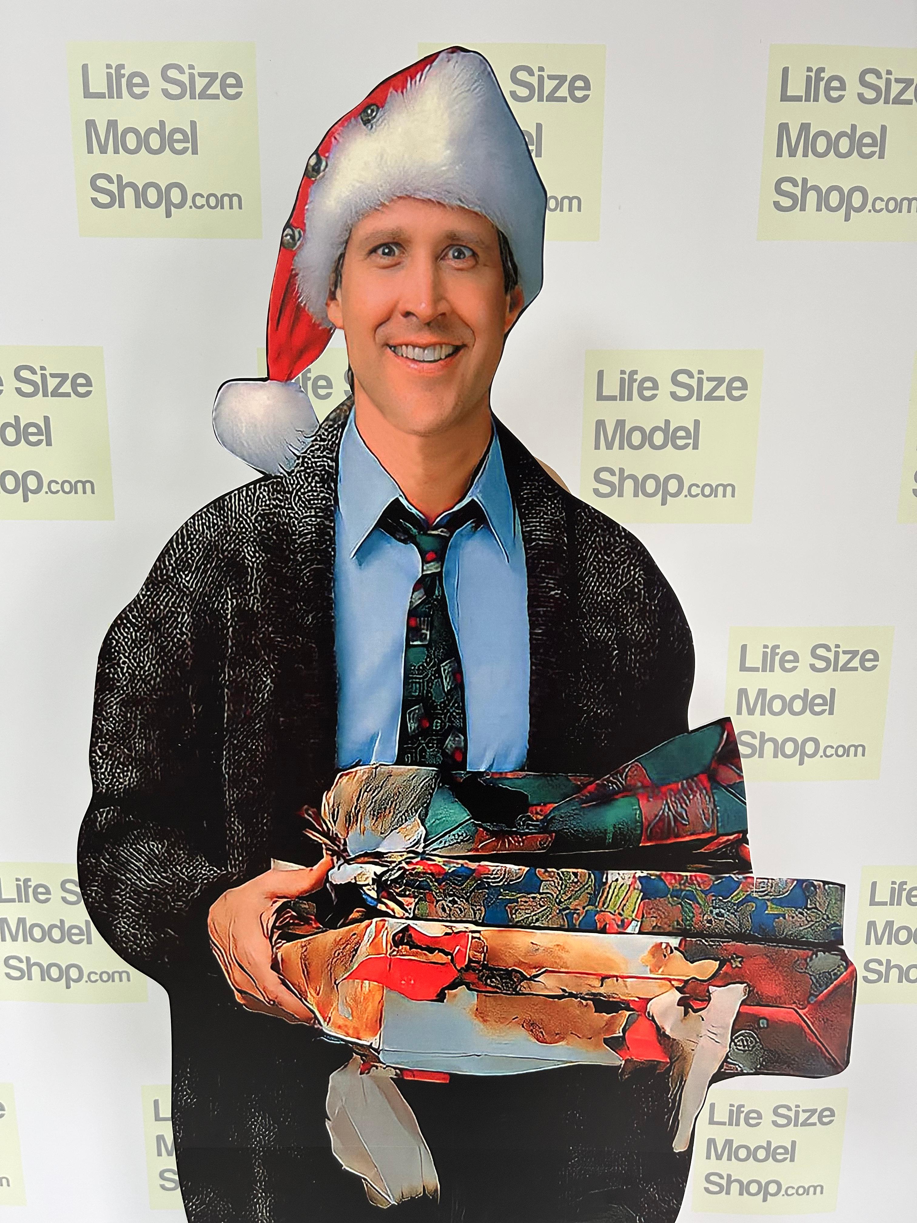 🎄Figura de cartón a tamaño real de Clark Griswold "Clark Noel" - Modelo de exhibición navideña
