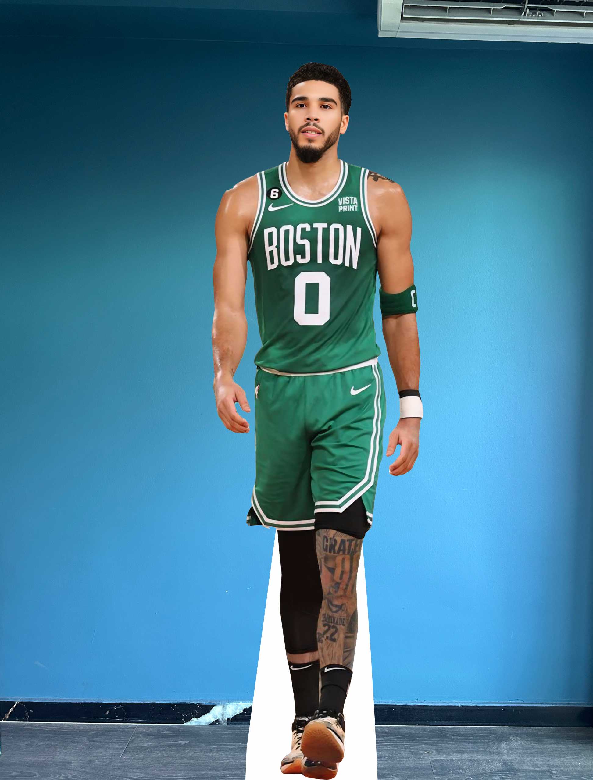 Jayson Tatum Maketi Gerçek Boy Standee – Boston Celtics #0 Özel