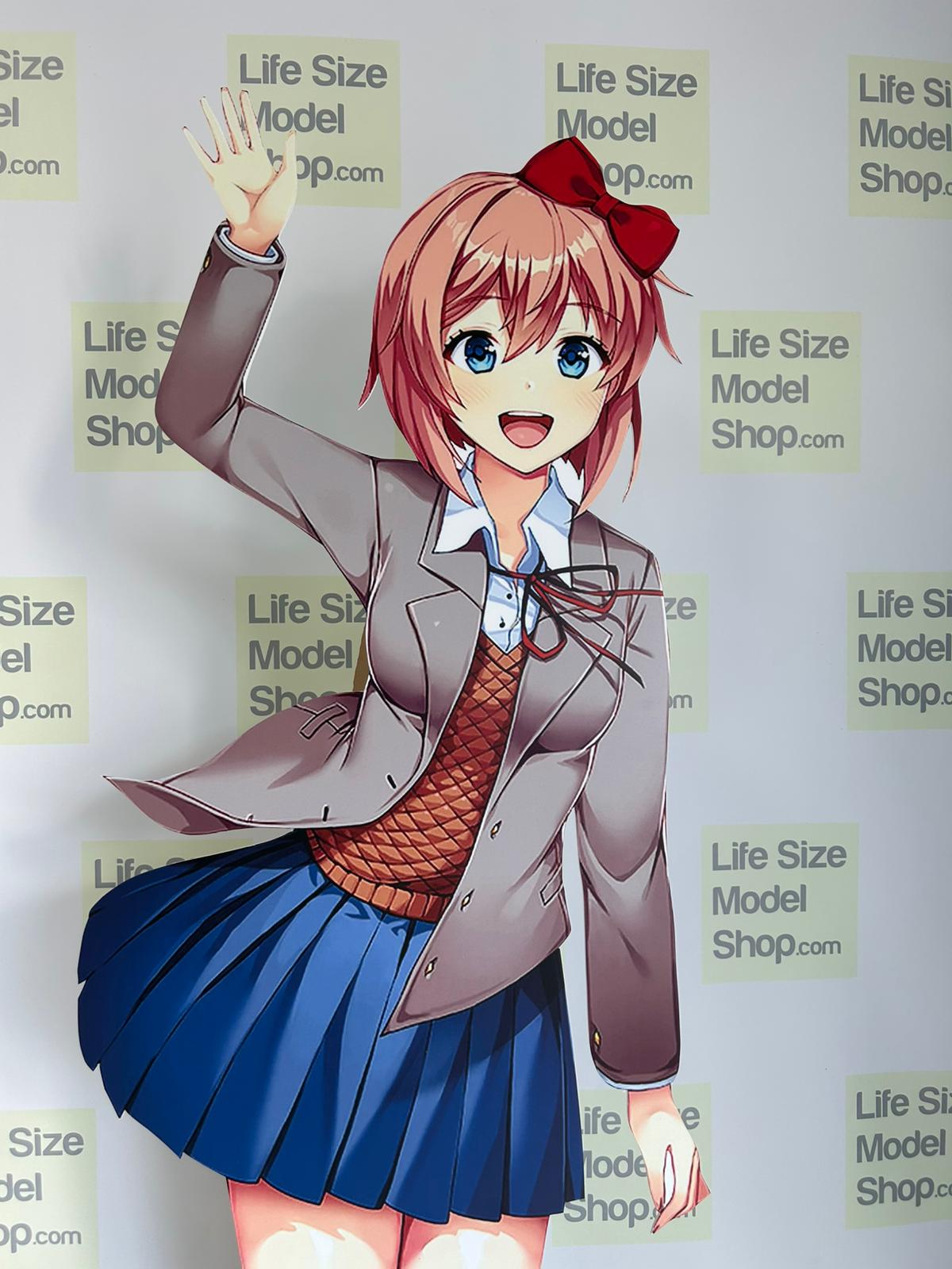 Zenitsu Agatsuma Tekturowy Model Wycięty Demon Slayer Anime Figure Plastikowy Standee