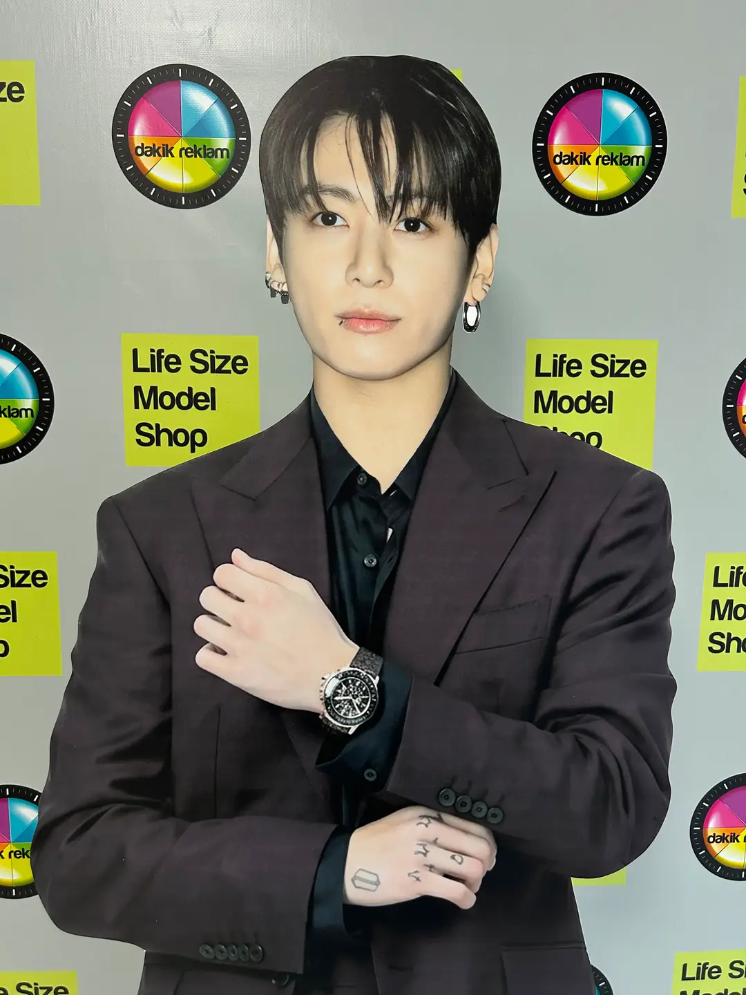 Jungkook Life Size Cardboard Cutout Model | 🇰🇷 South Korean