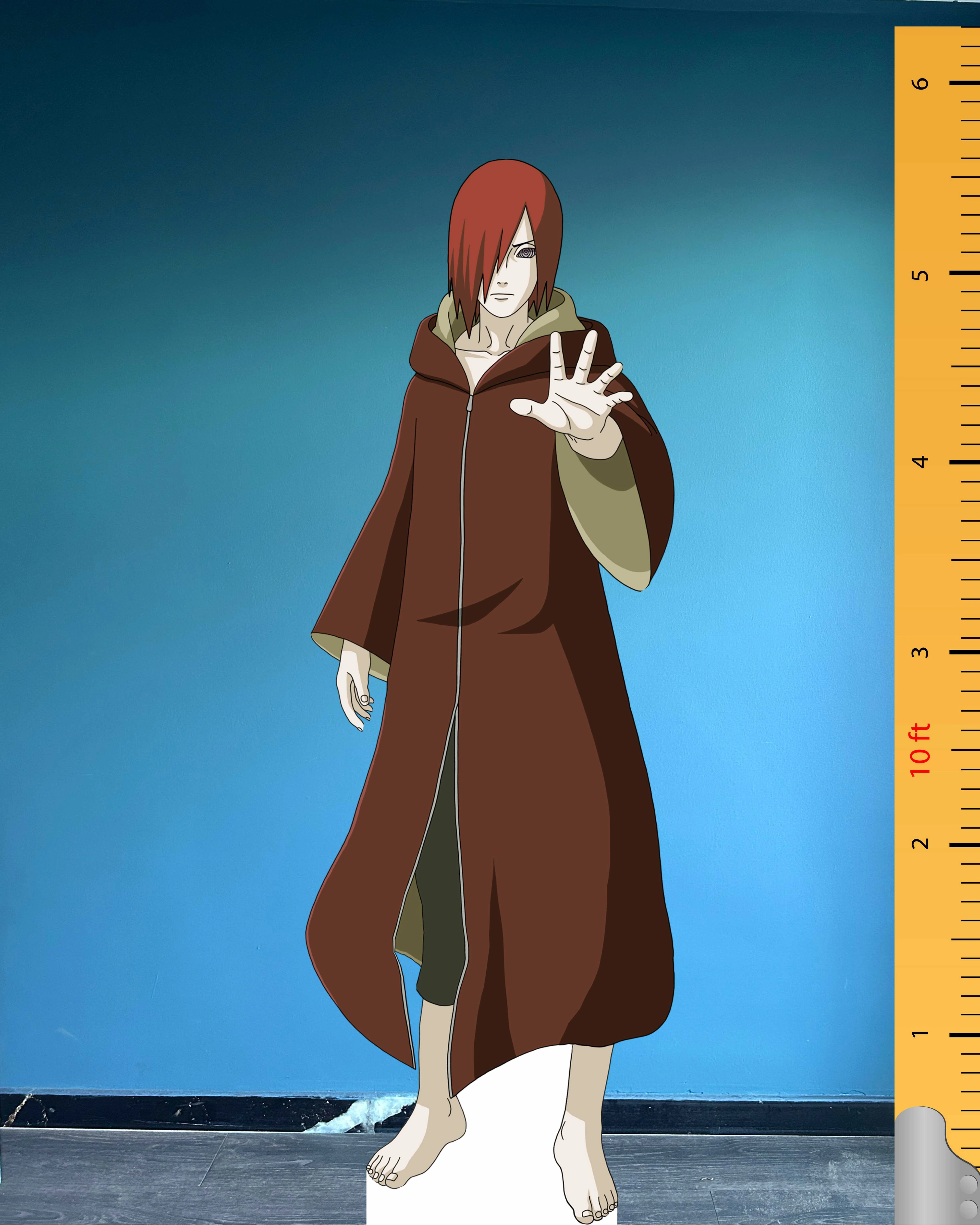 🔥 Nagato Life Size Cardboard Cutout – Naruto Anime Manga Character Standee