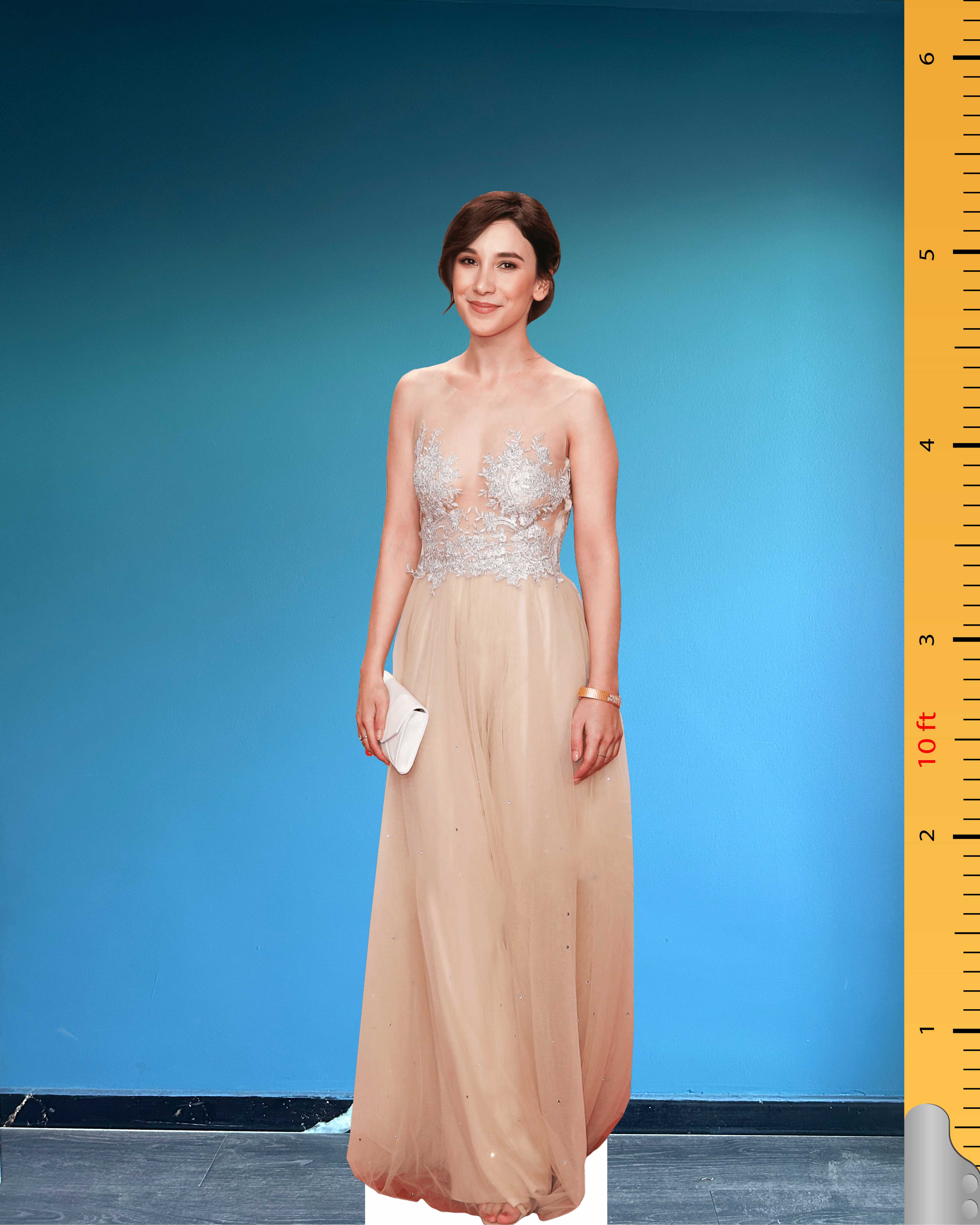 🎬 Sibel Kekilli Life-Size Cardboard Cutout – Turkish-German Actor Standee for Film Events & Cultural Displays