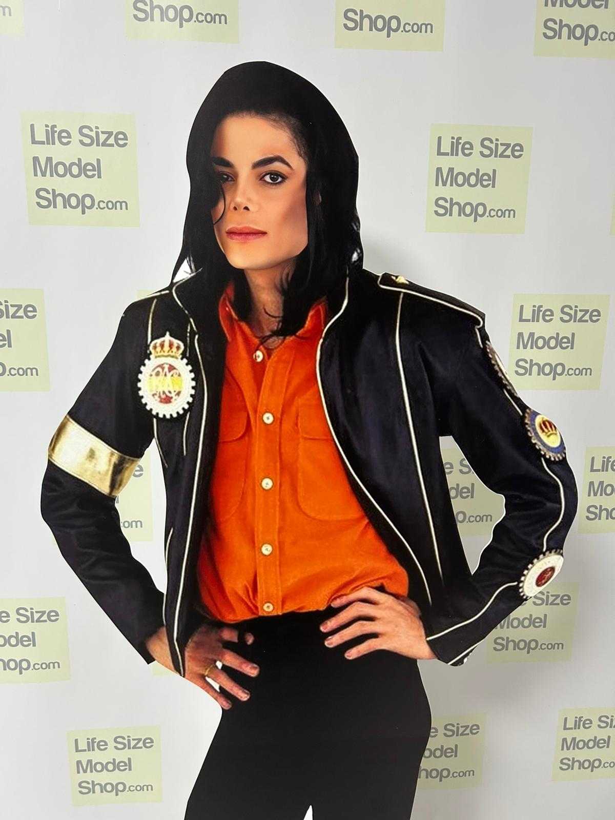 🎤 Michael Jackson Sagoma in Cartone – “Re del Pop” a Grandezza Naturale