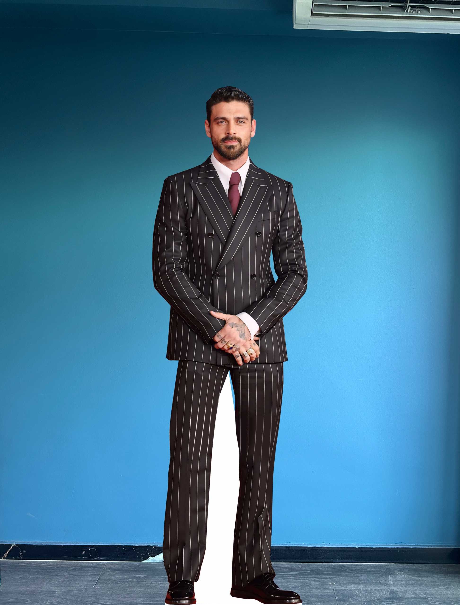 Michele Morrone Cardboard Cutout Model Life Size Red Carpet Plastic Standee Model
