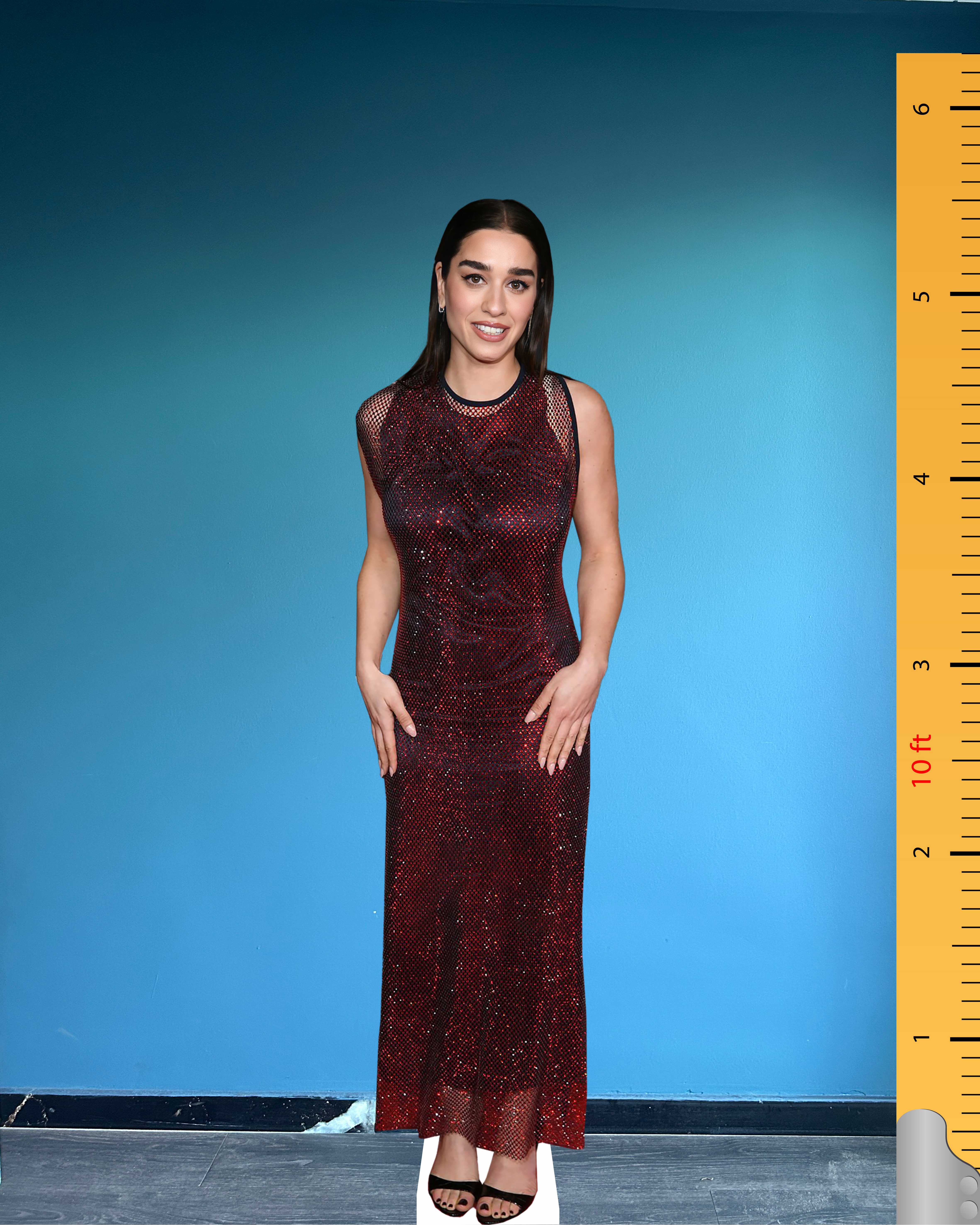 🌟 Simona Tabasco Life-Size Cardboard Cutout – 75th Primetime Emmy Awards Edition