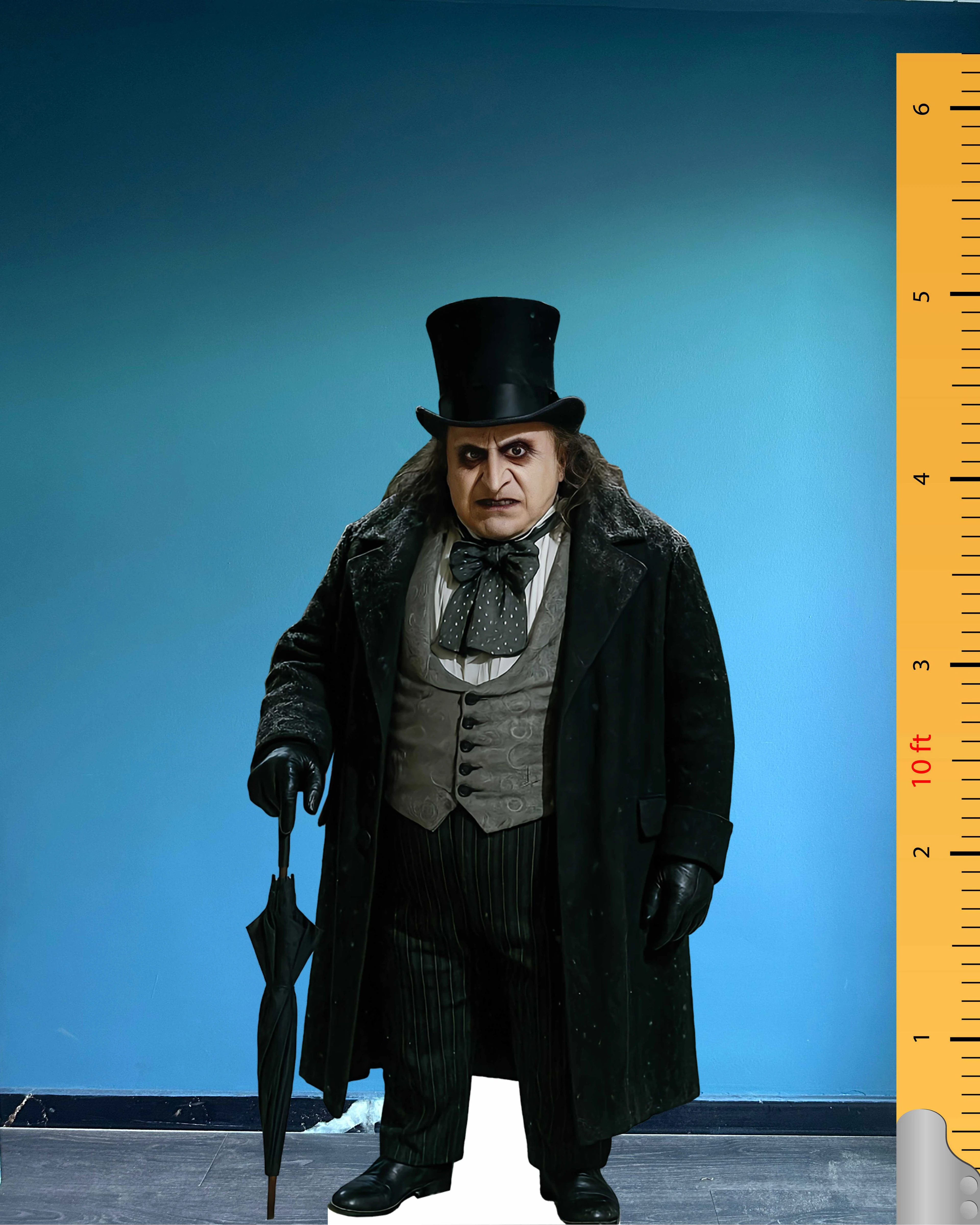 🎬 Danny DeVito Life Size Cardboard Cutout – Batman Returns Penguin Edition